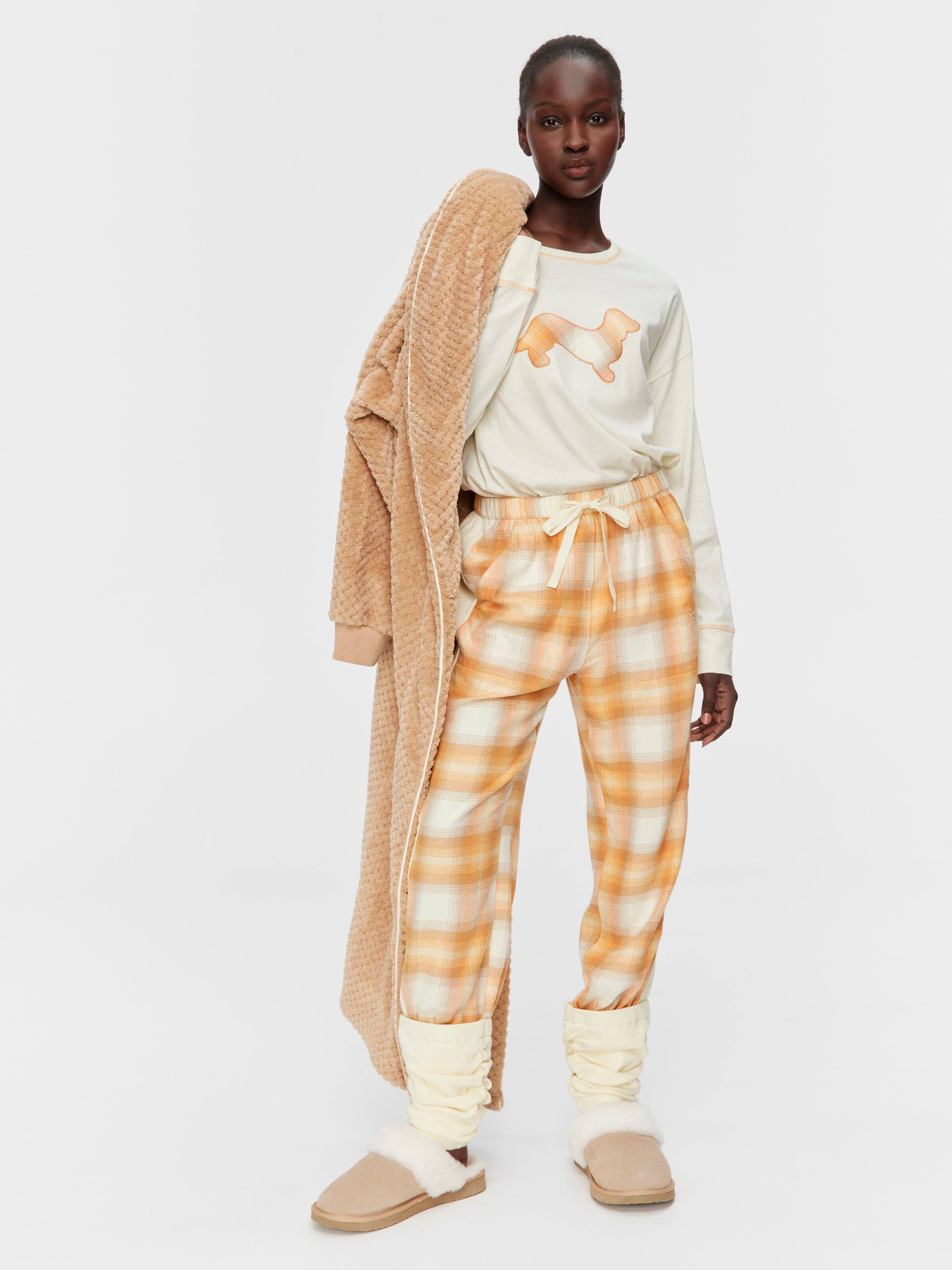 Image for Cowgirl Check Bamboo Flannelette Legwarmer Pj Pant from Peter Alexander