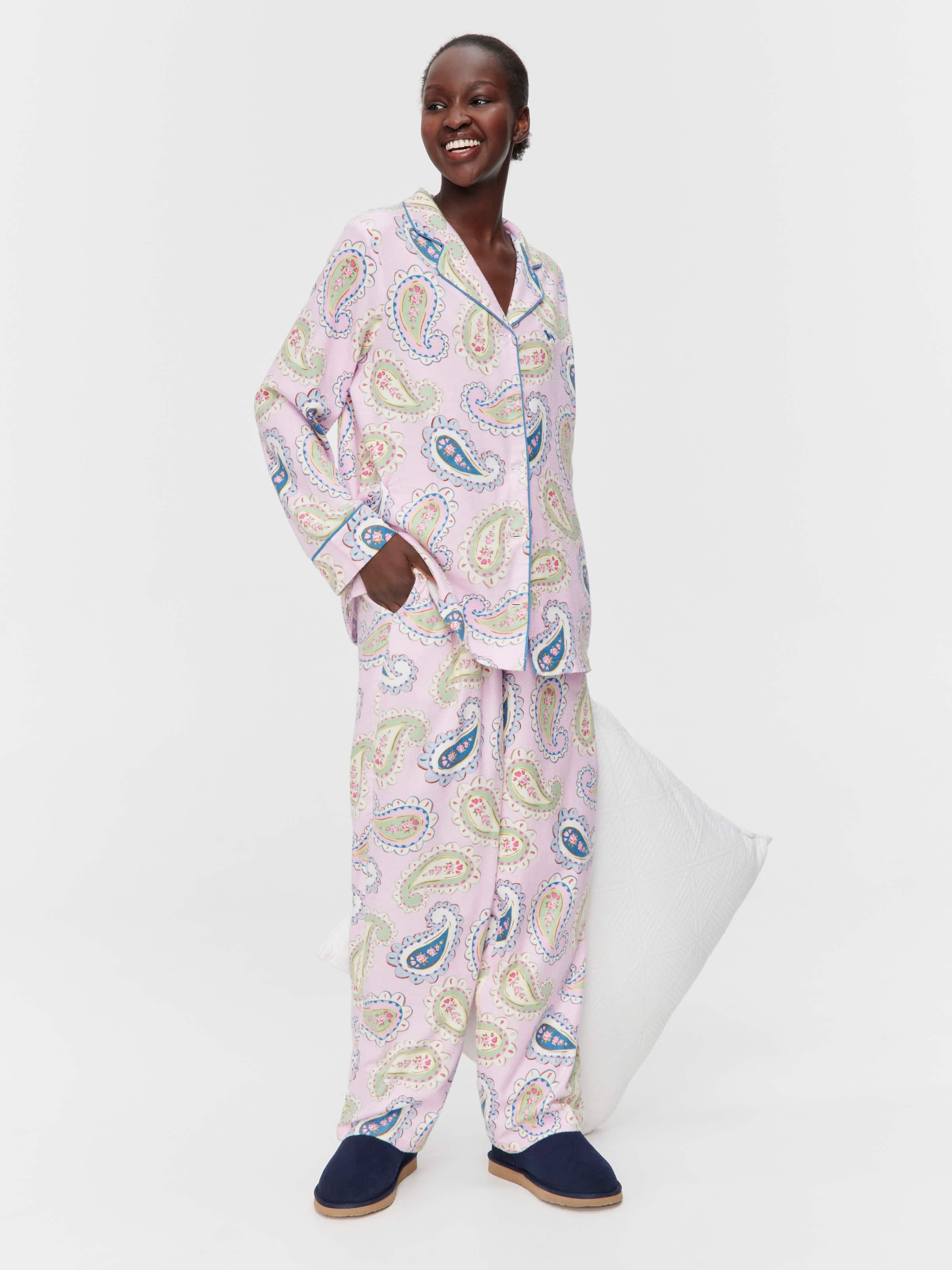 Cowgirl Paisley Bamboo Flannelette Classic Pj Set