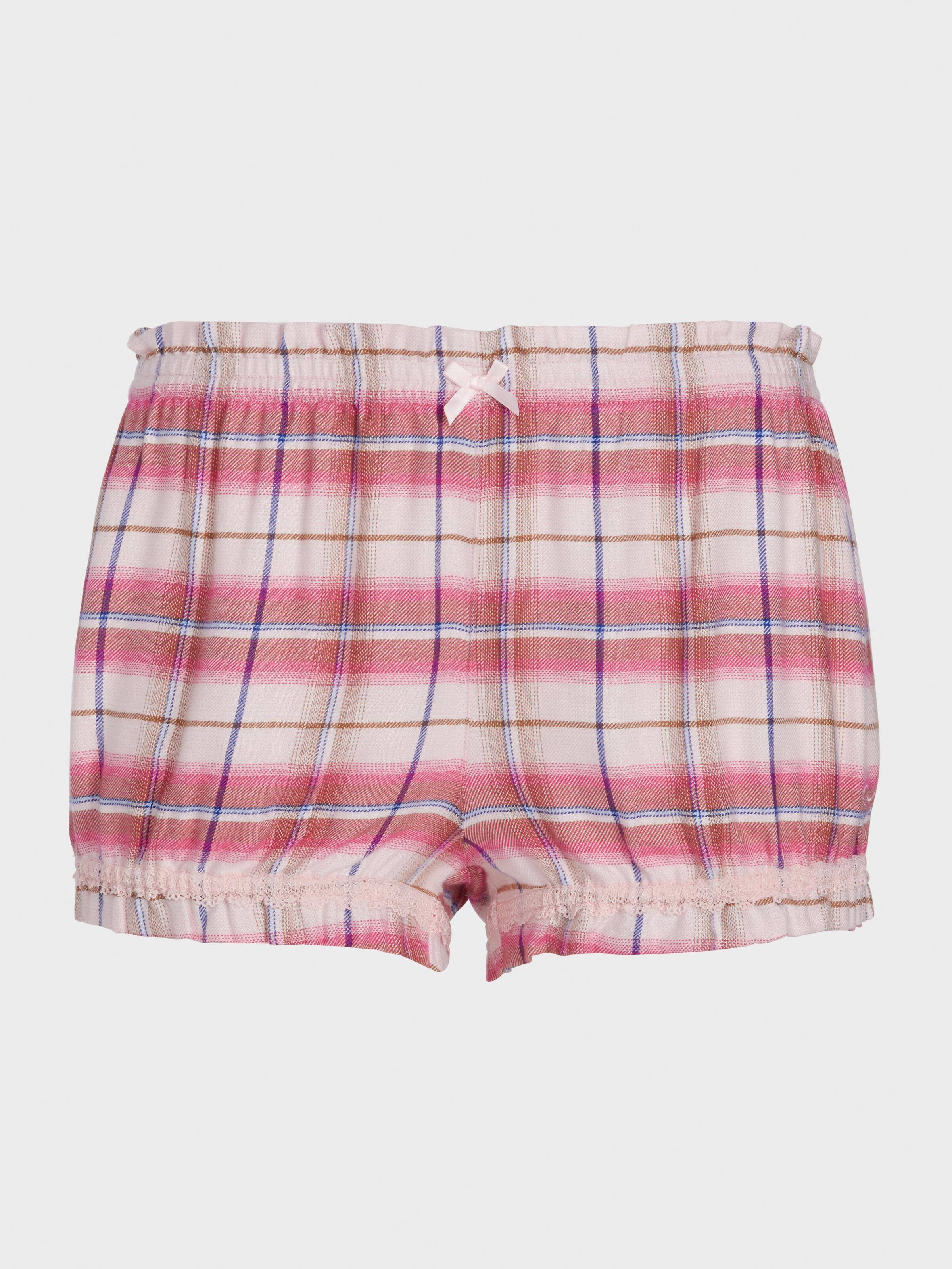 Image for Hot Pink Check Bloomer Short from Peter Alexander