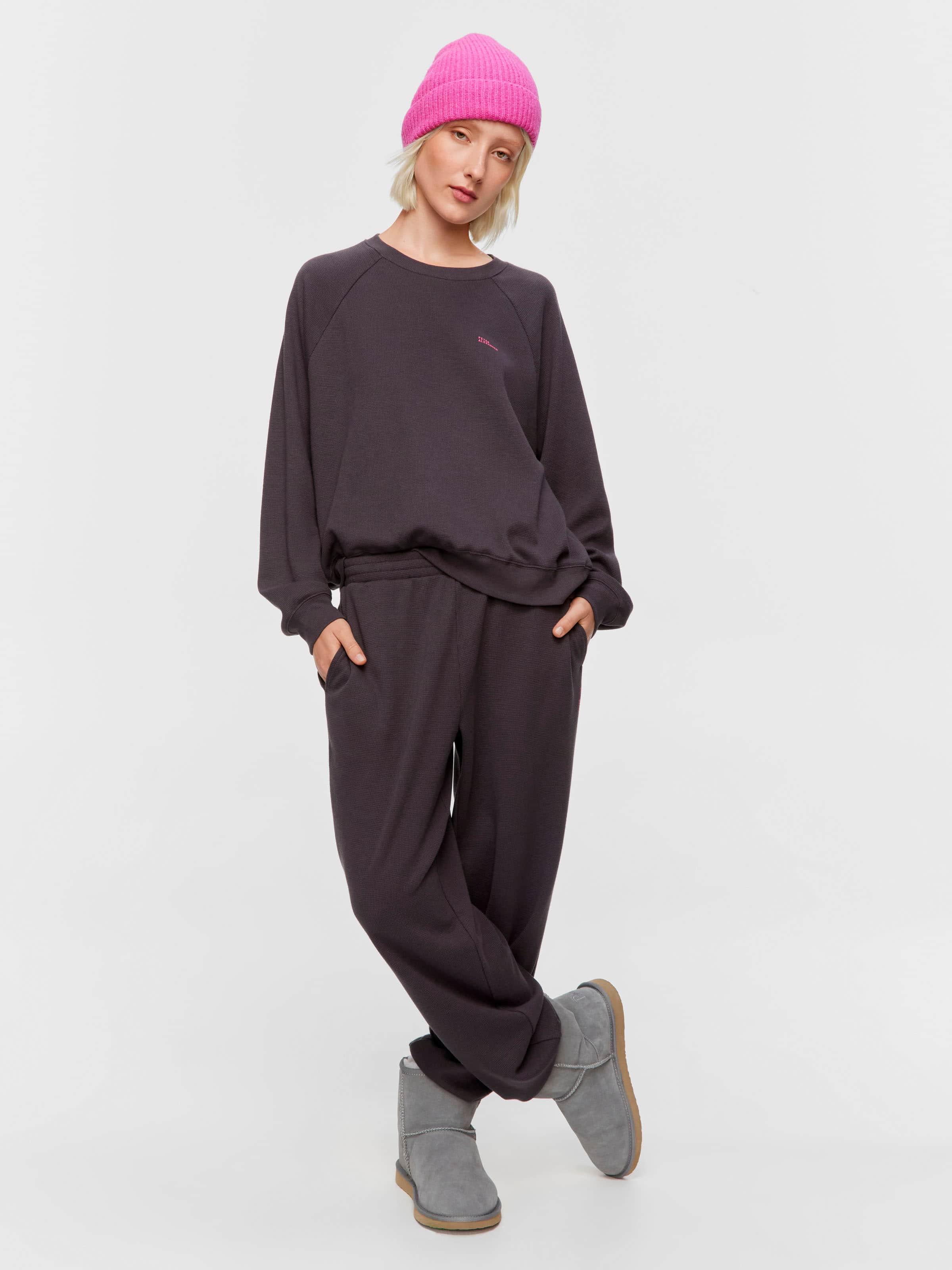 Image for Waffle Track Pj Pant from Peter Alexander
