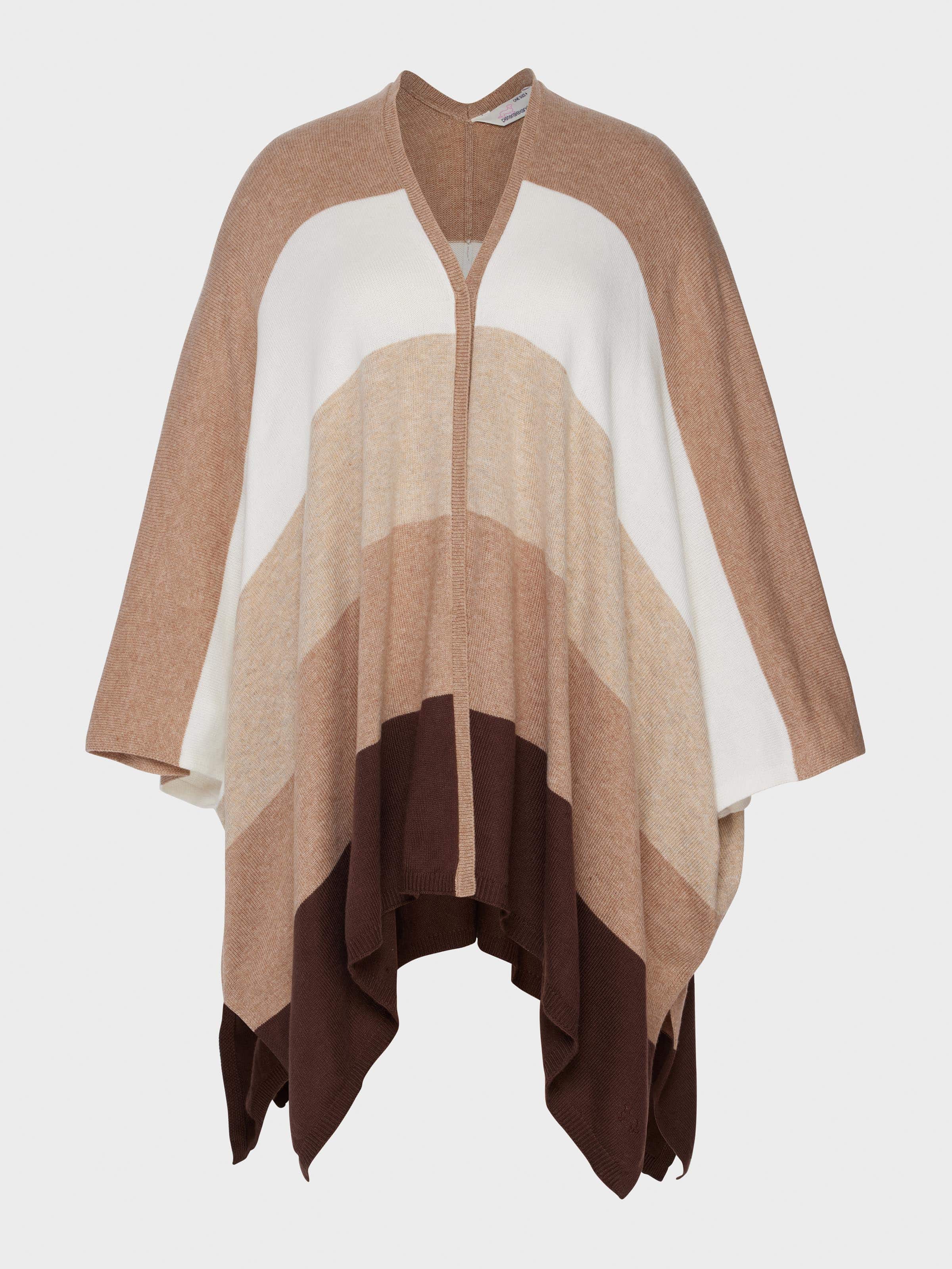 Image for P.A. Plus Stripe Poncho from Peter Alexander