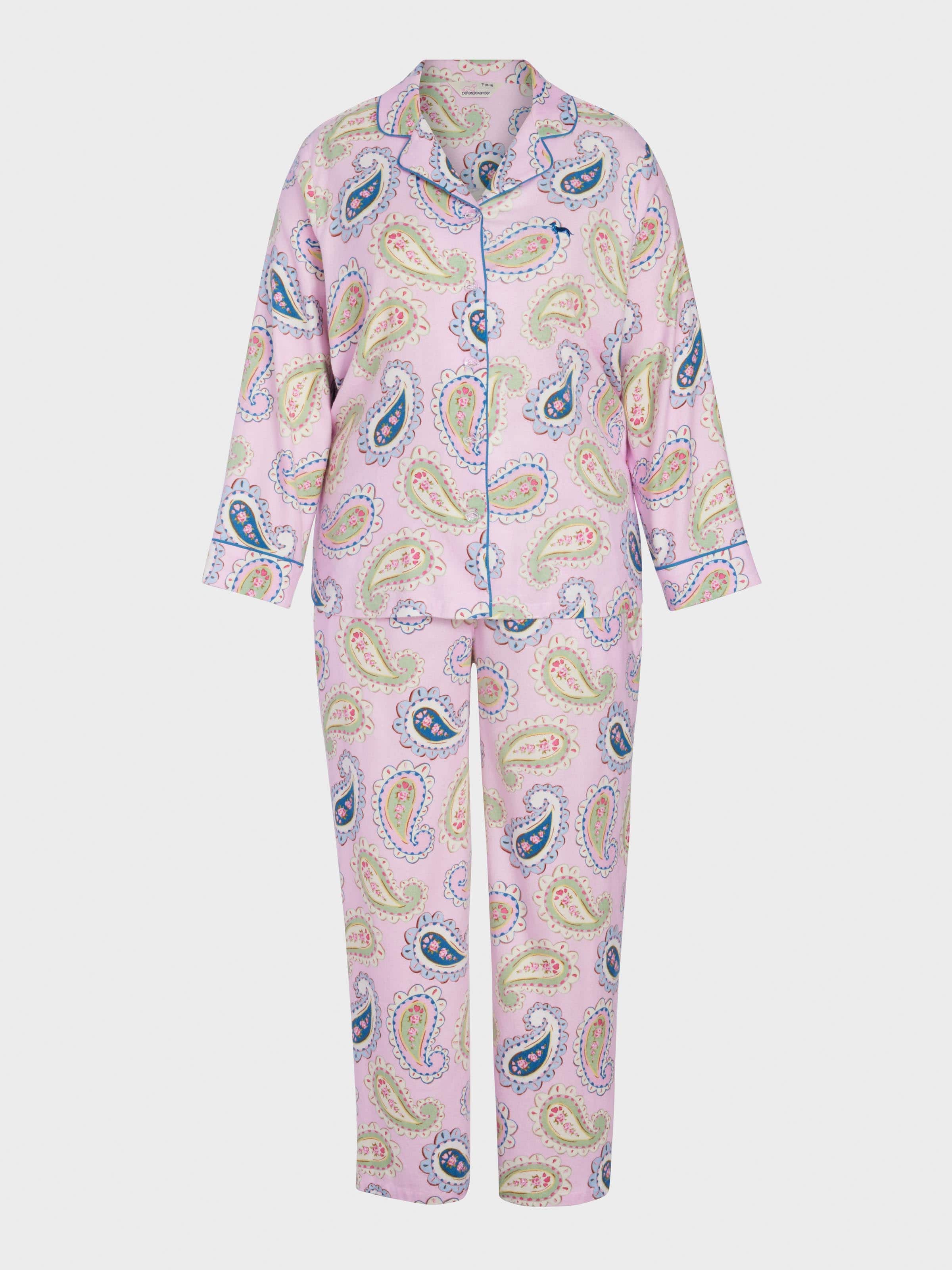 Image for P.A. Plus Cowgirl Paisley Bamboo Flannelette Classic Pj Set from Peter Alexander