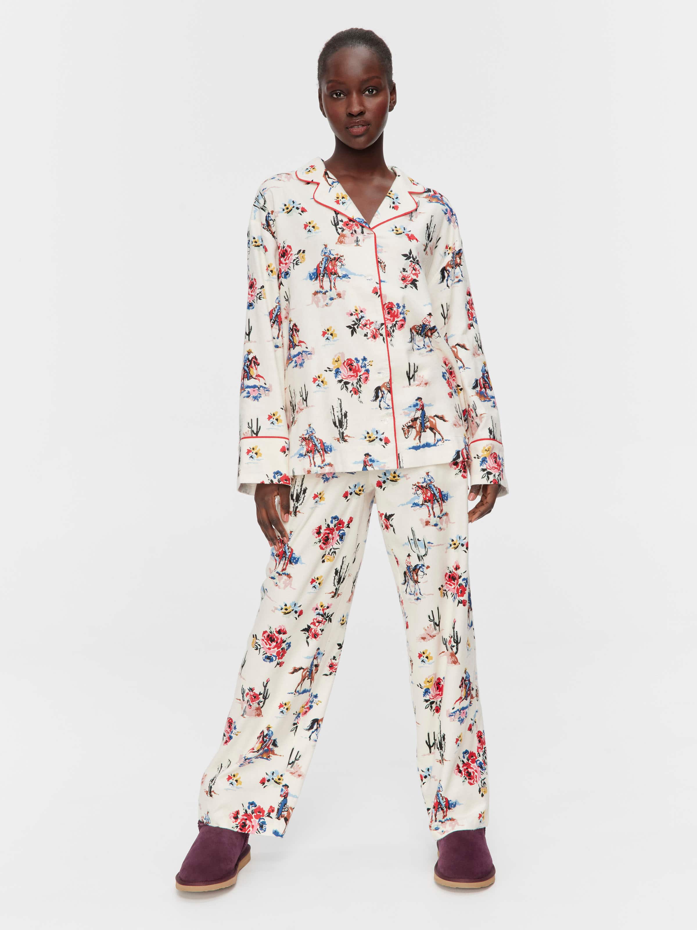 Image for Cowboy Bamboo Flannelette Classic Pj Set from Peter Alexander