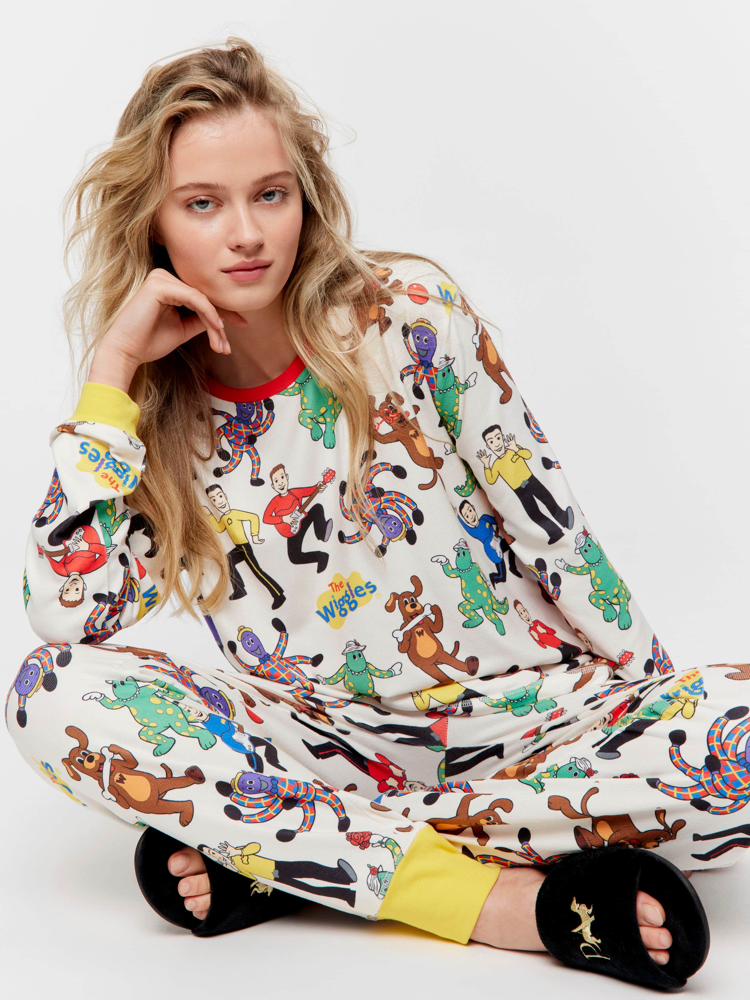 The Wiggles Plush Long Pj Set