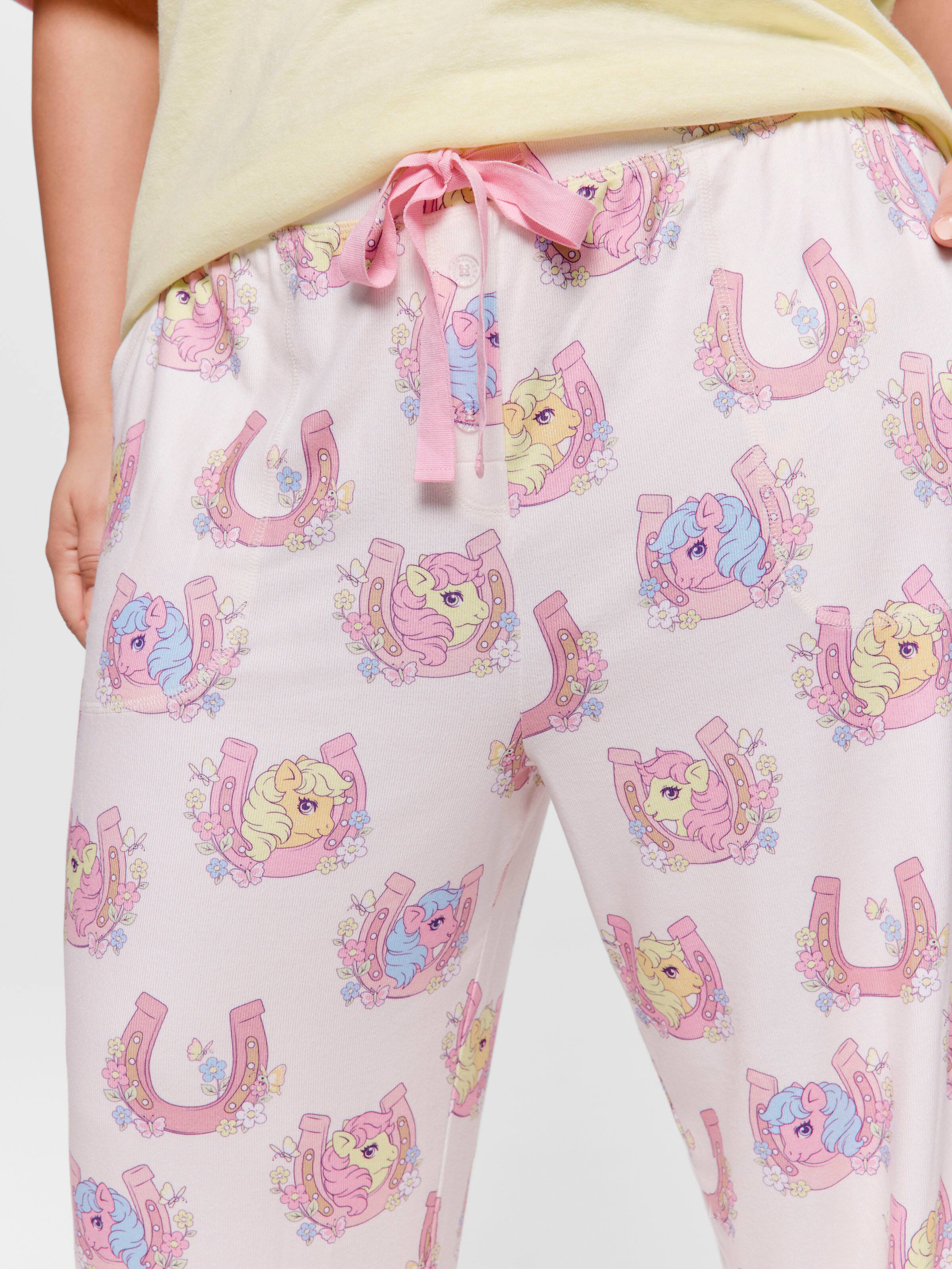 P.A. Plus My Little Pony Rodeo Plush Tapered Pj Pant