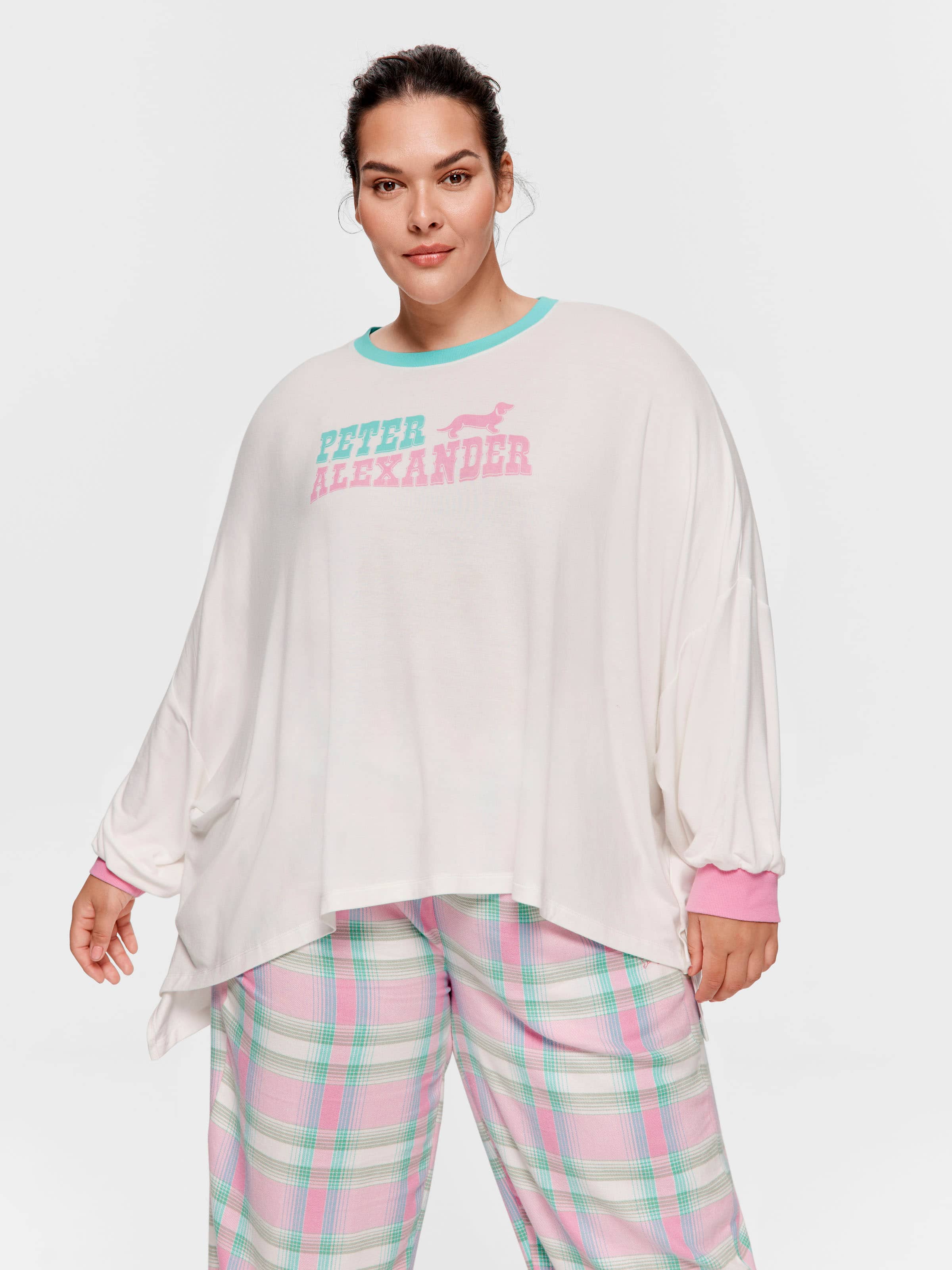 P.A. Plus Peter Alexander Western Oversized Long Sleeve Top
