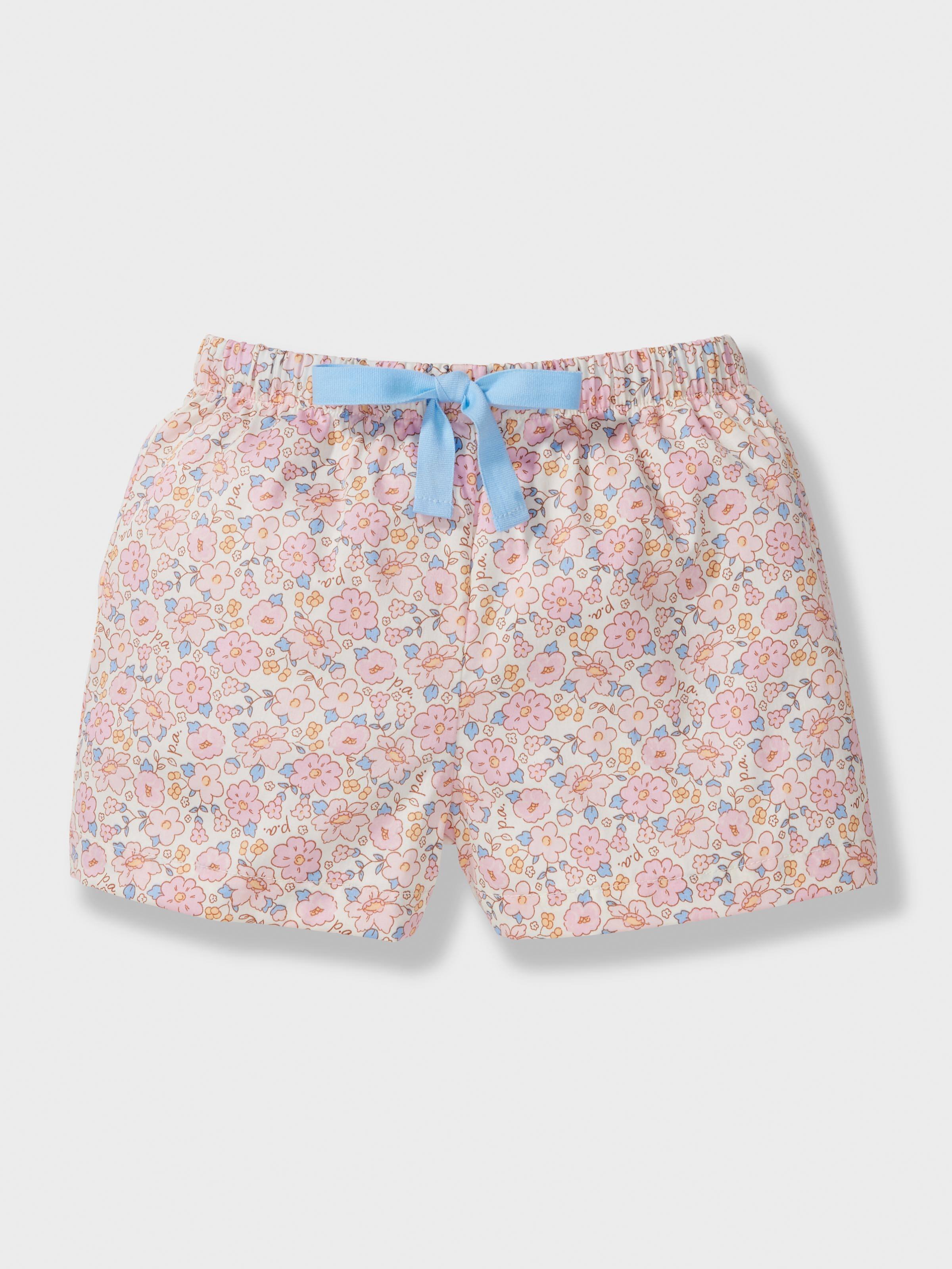 Jnr Girls Ditsy Floral Classic Short Pj Set