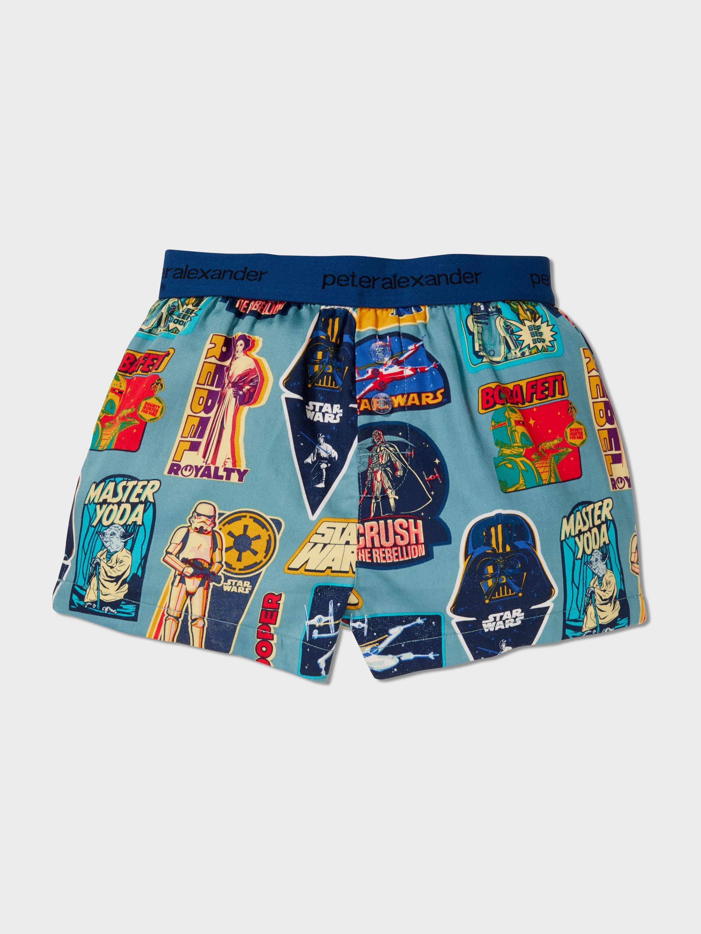 Image for Jnr Boys Star Wars Short Pj Set from Peter Alexander