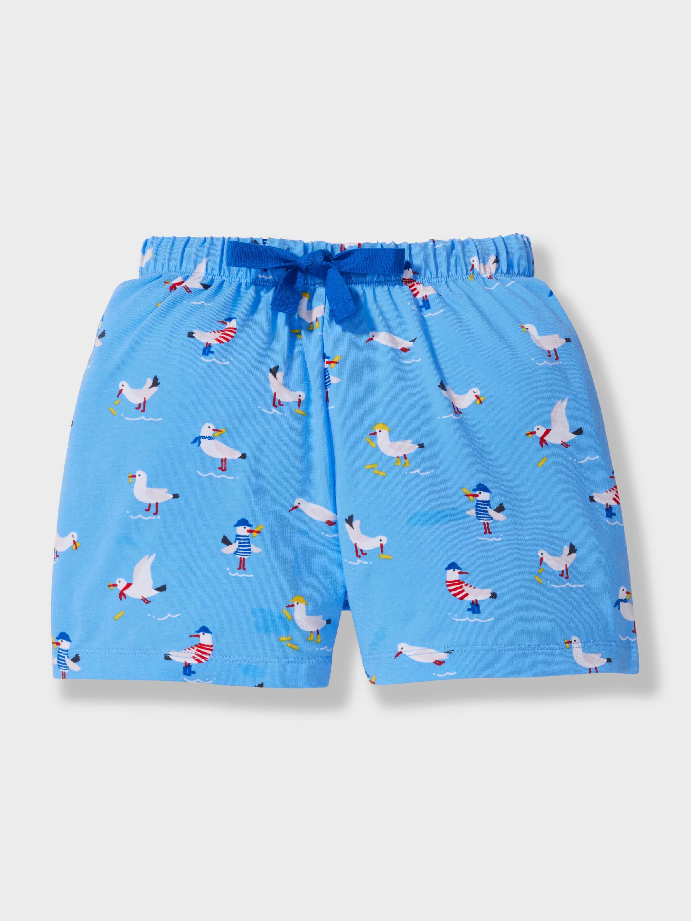 Jnr Boys Seagull Short Pj Set