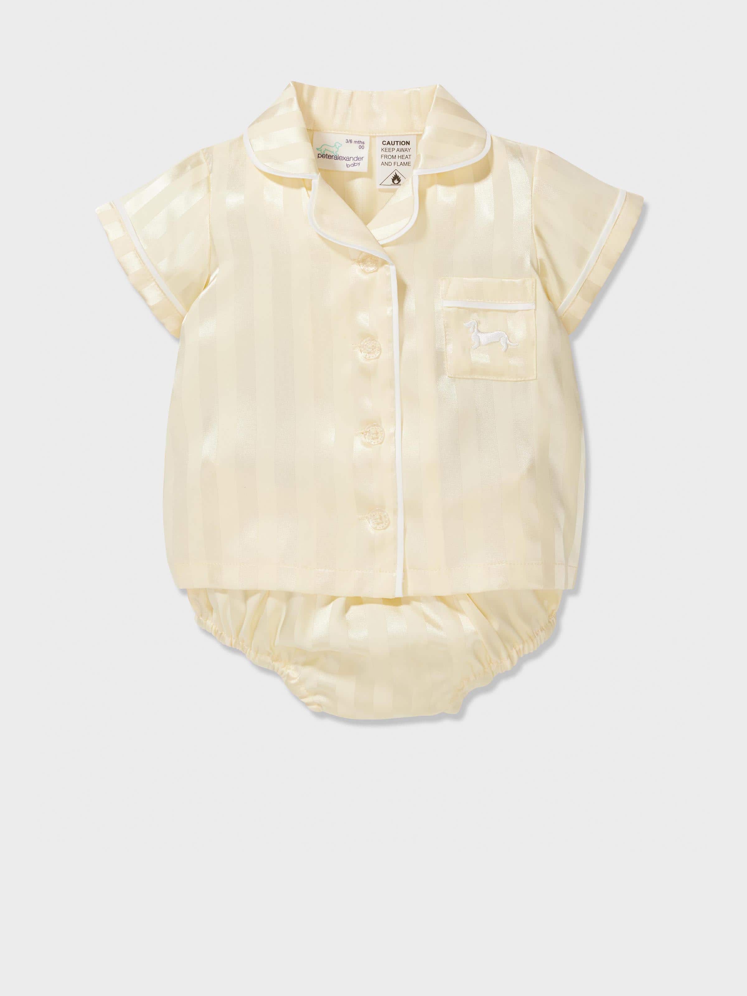 Baby Butter Satin Classic Short Pj Set