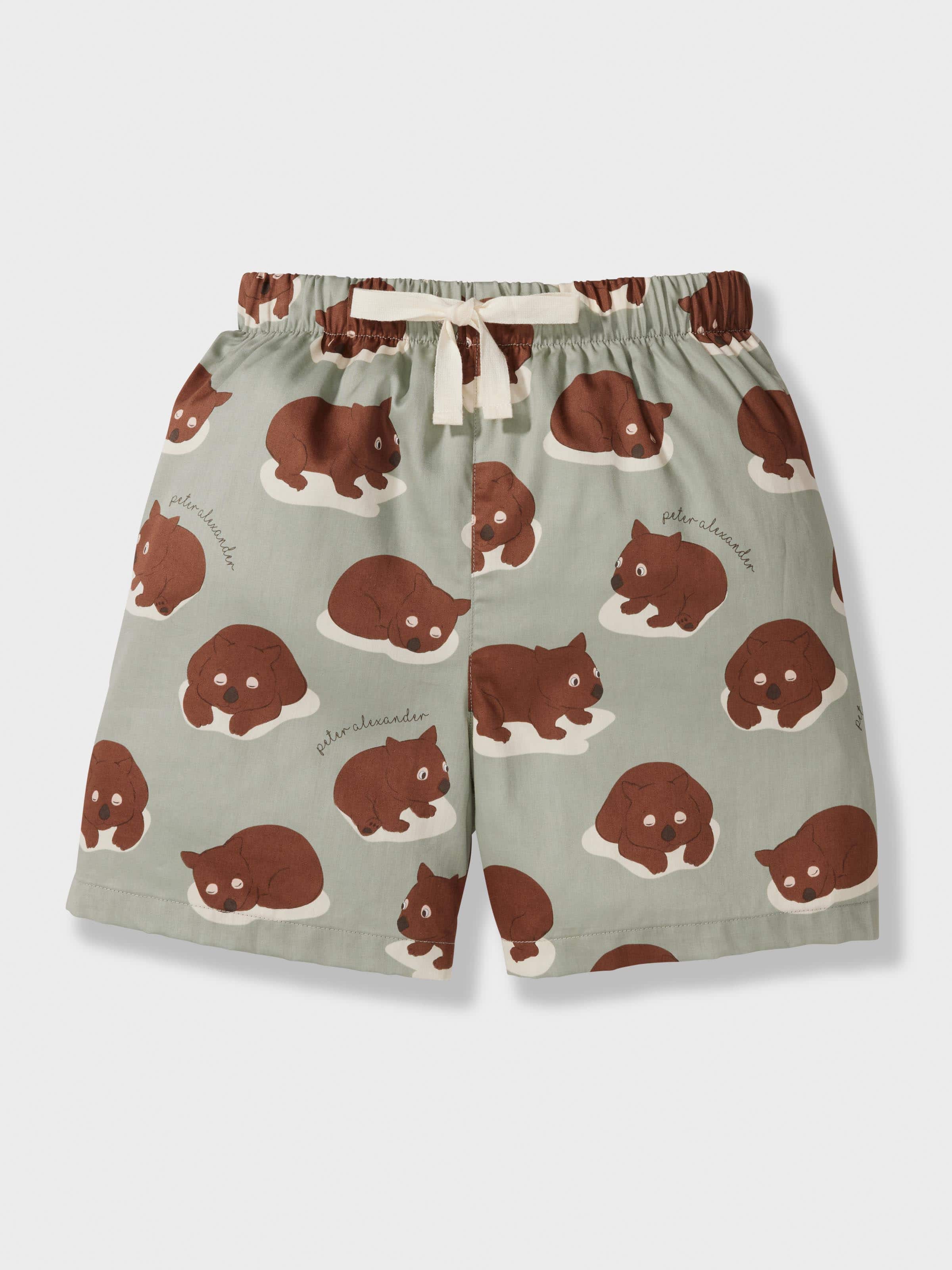 Boys Wombat Short Pj Set