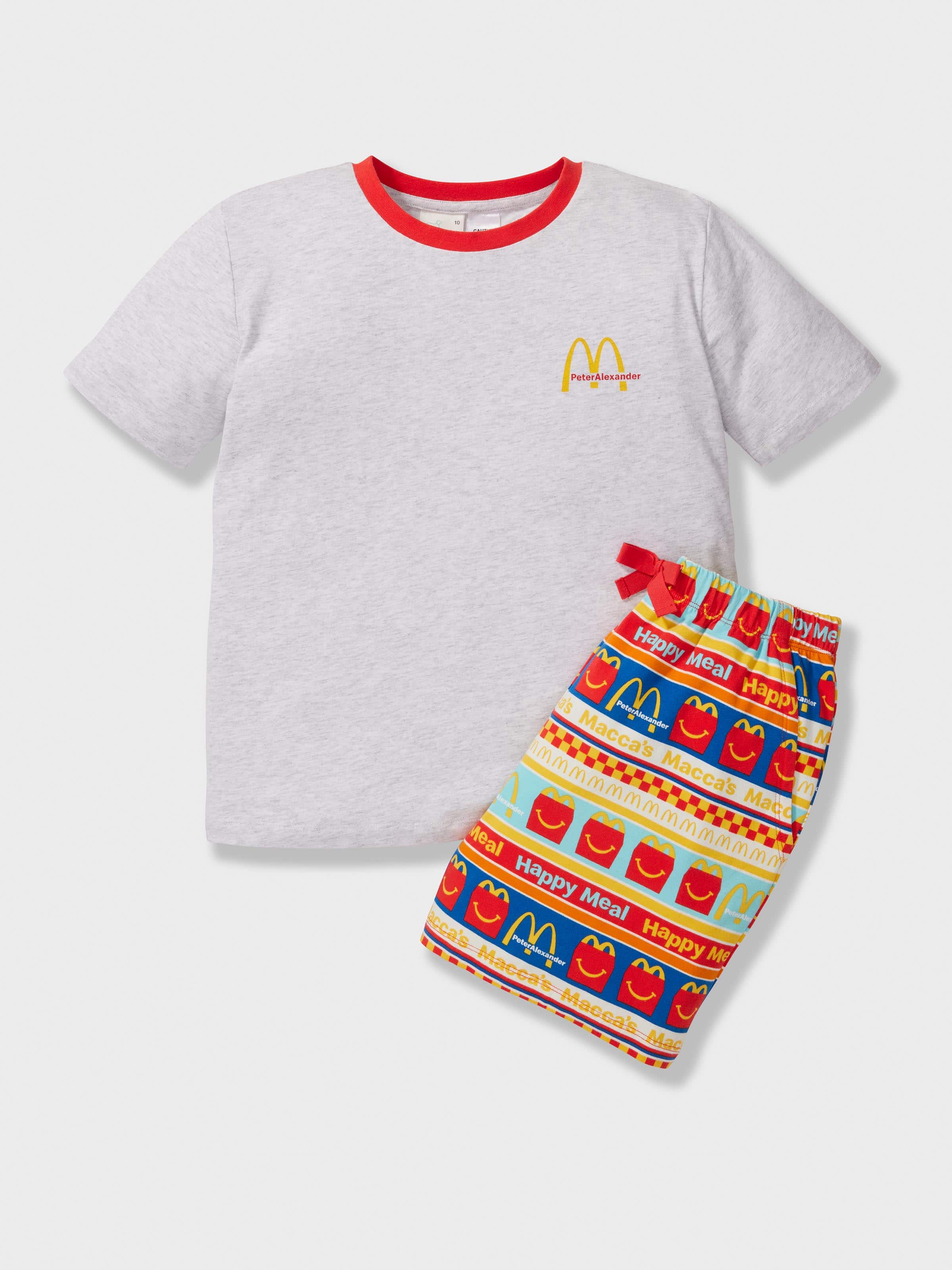 Boys Maccas Short Pj Set