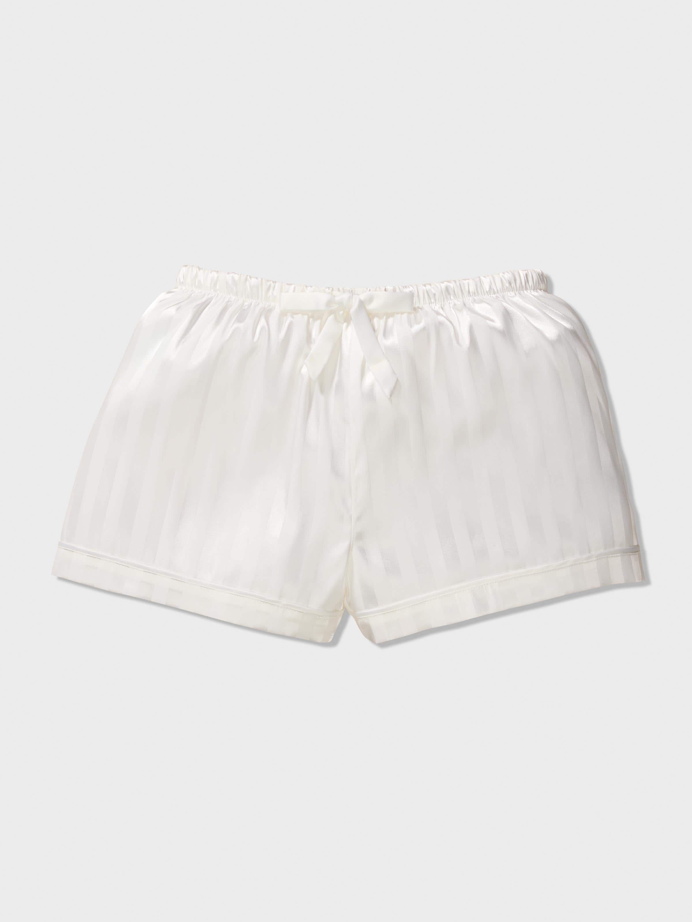 Image for Jnr Girls Classic White Satin Pj Set from Peter Alexander