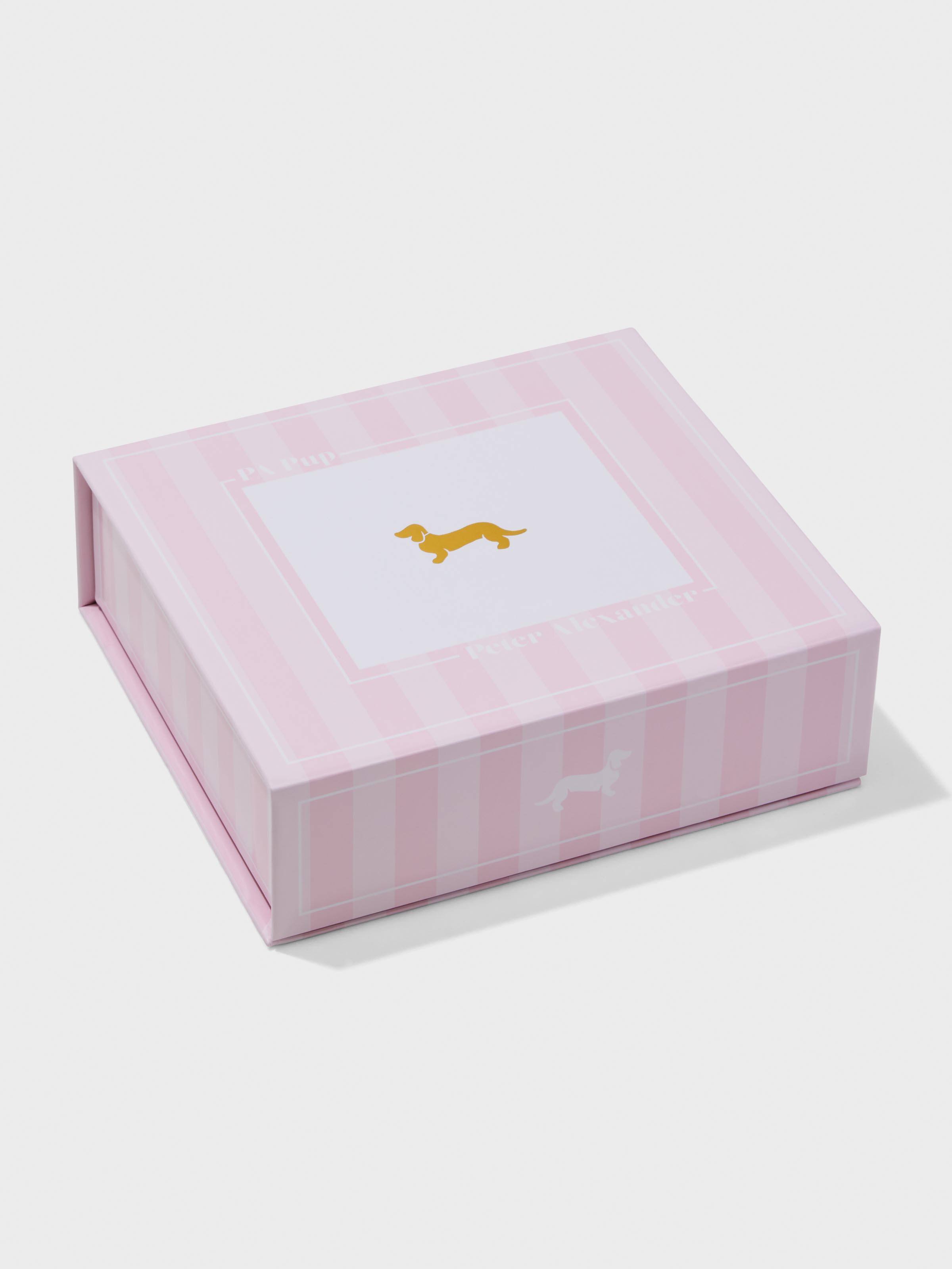 Image for Pink Stripe Satin Doggy Shirt from Peter Alexander