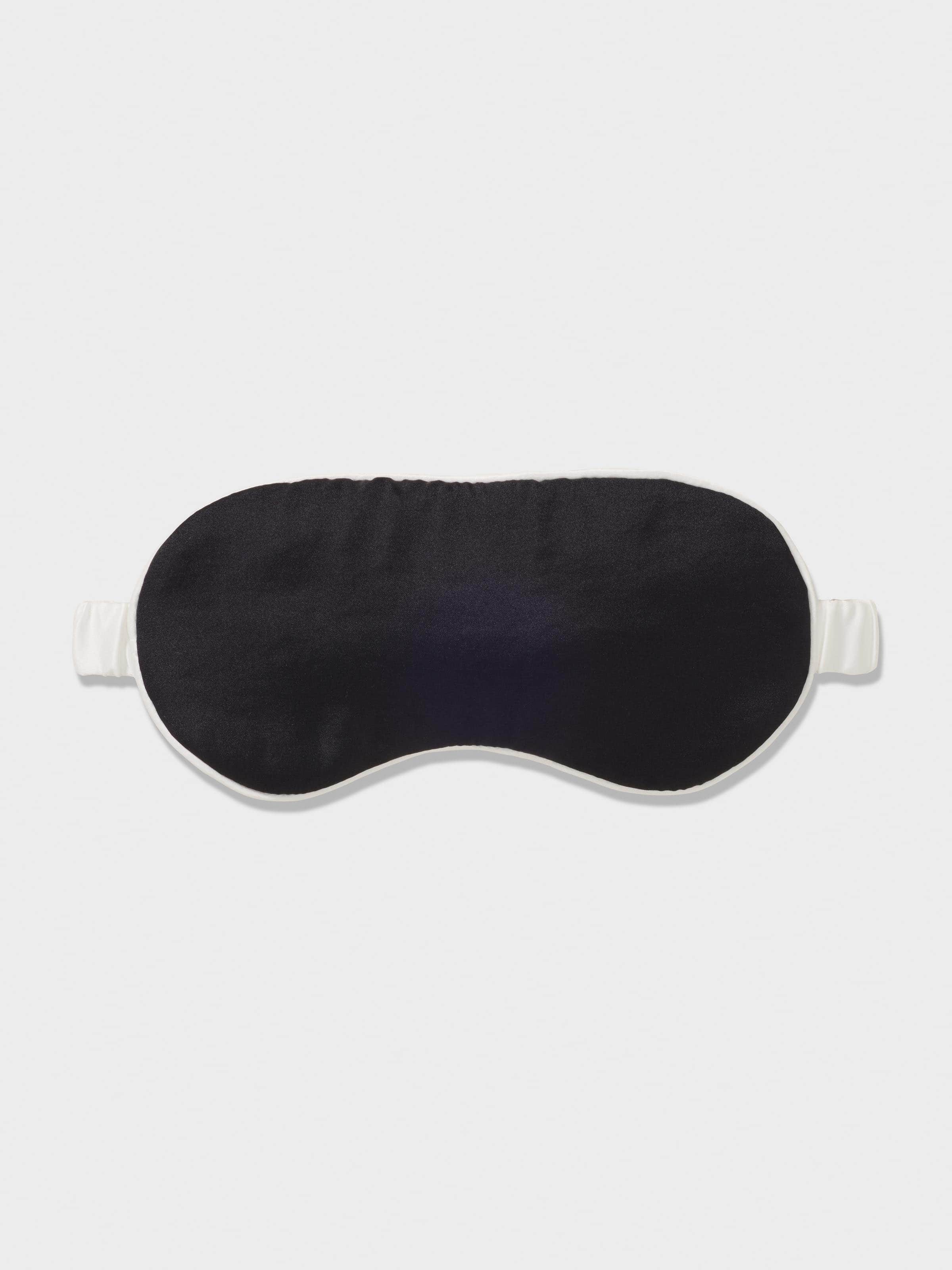Image for Black Satin Eye Mask from Peter Alexander