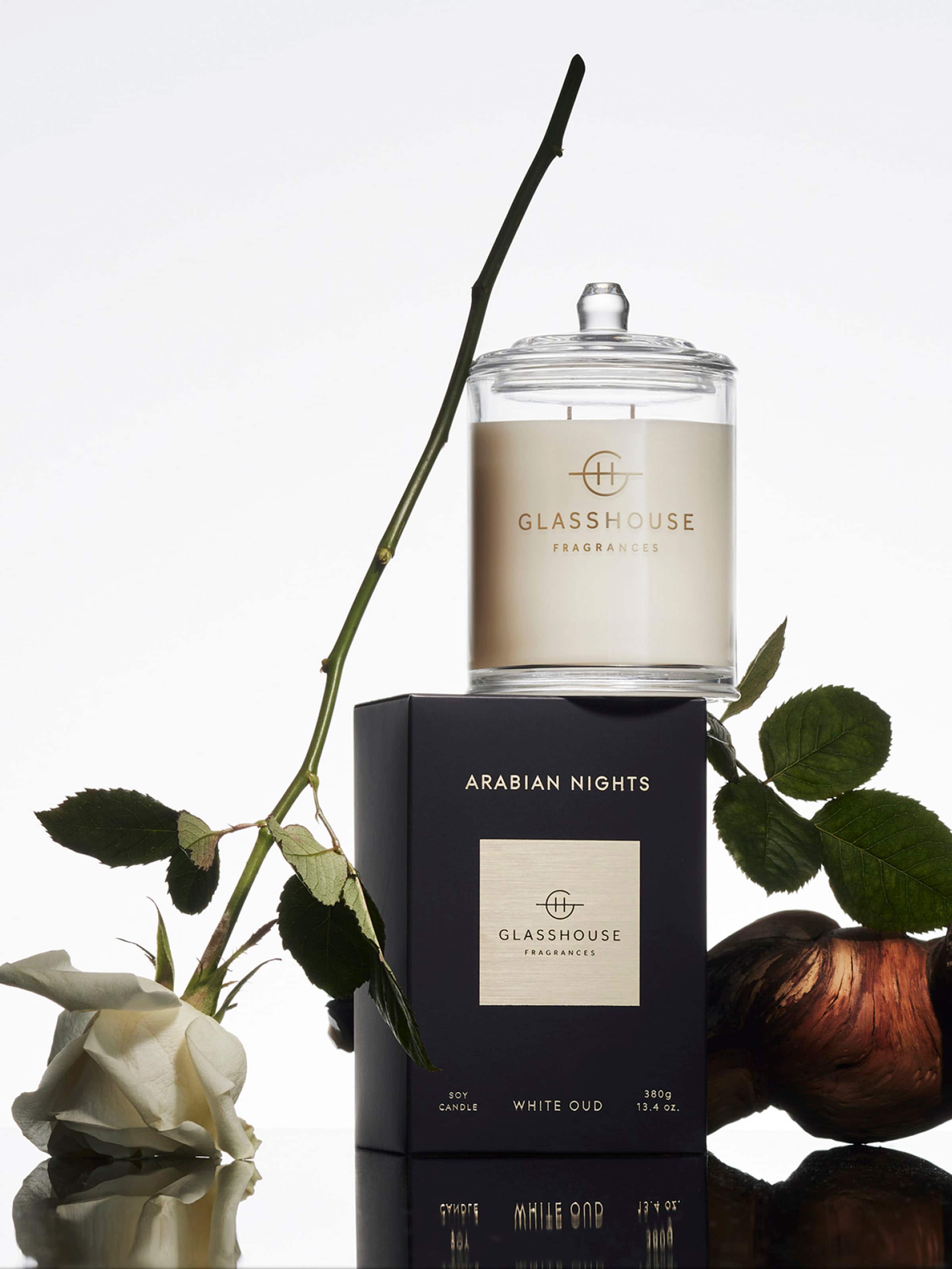 Glasshouse Fragrances Soy Candle 380G