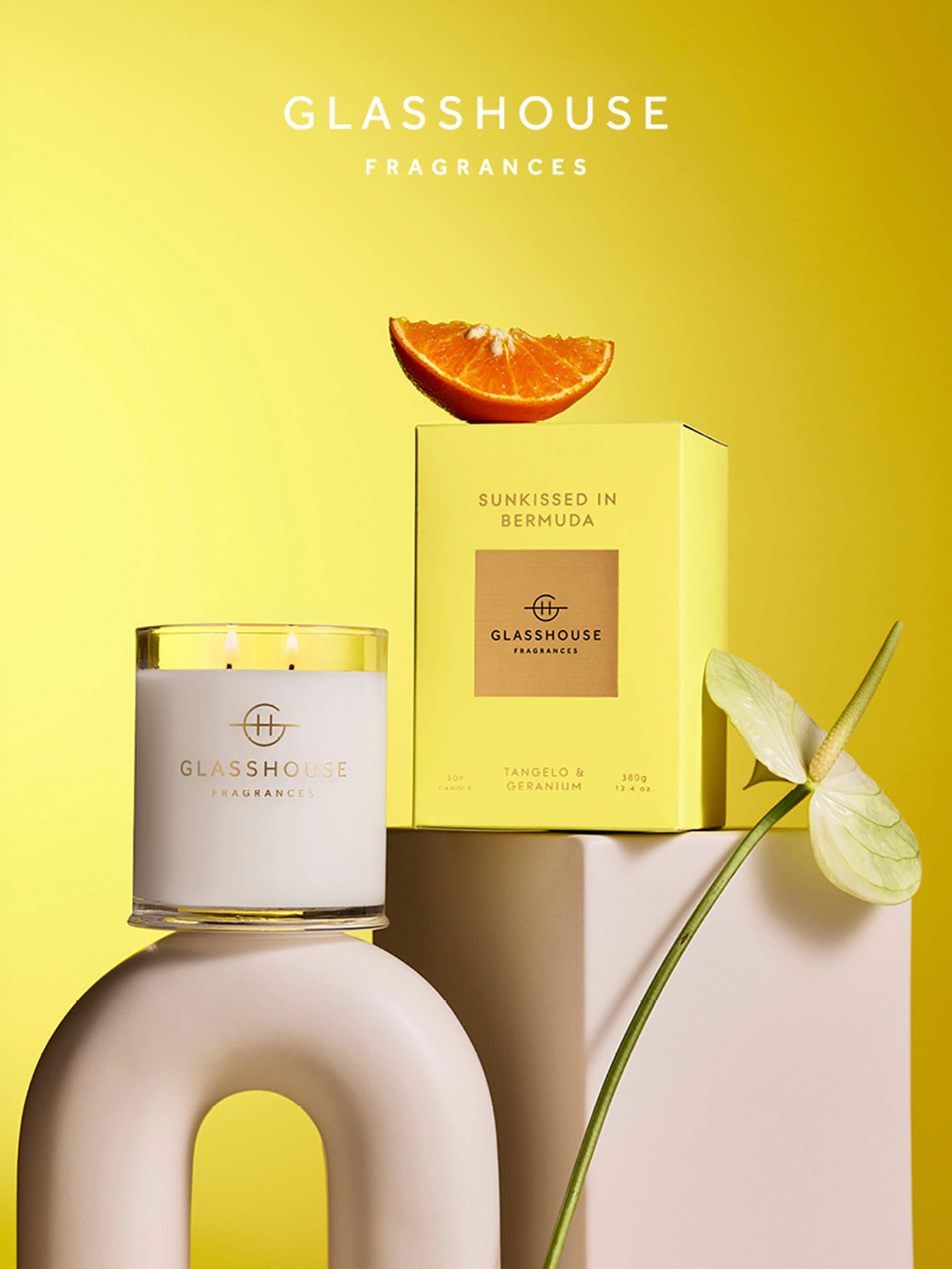 Image for Glasshouse Fragrances Soy Candle 380G from Peter Alexander