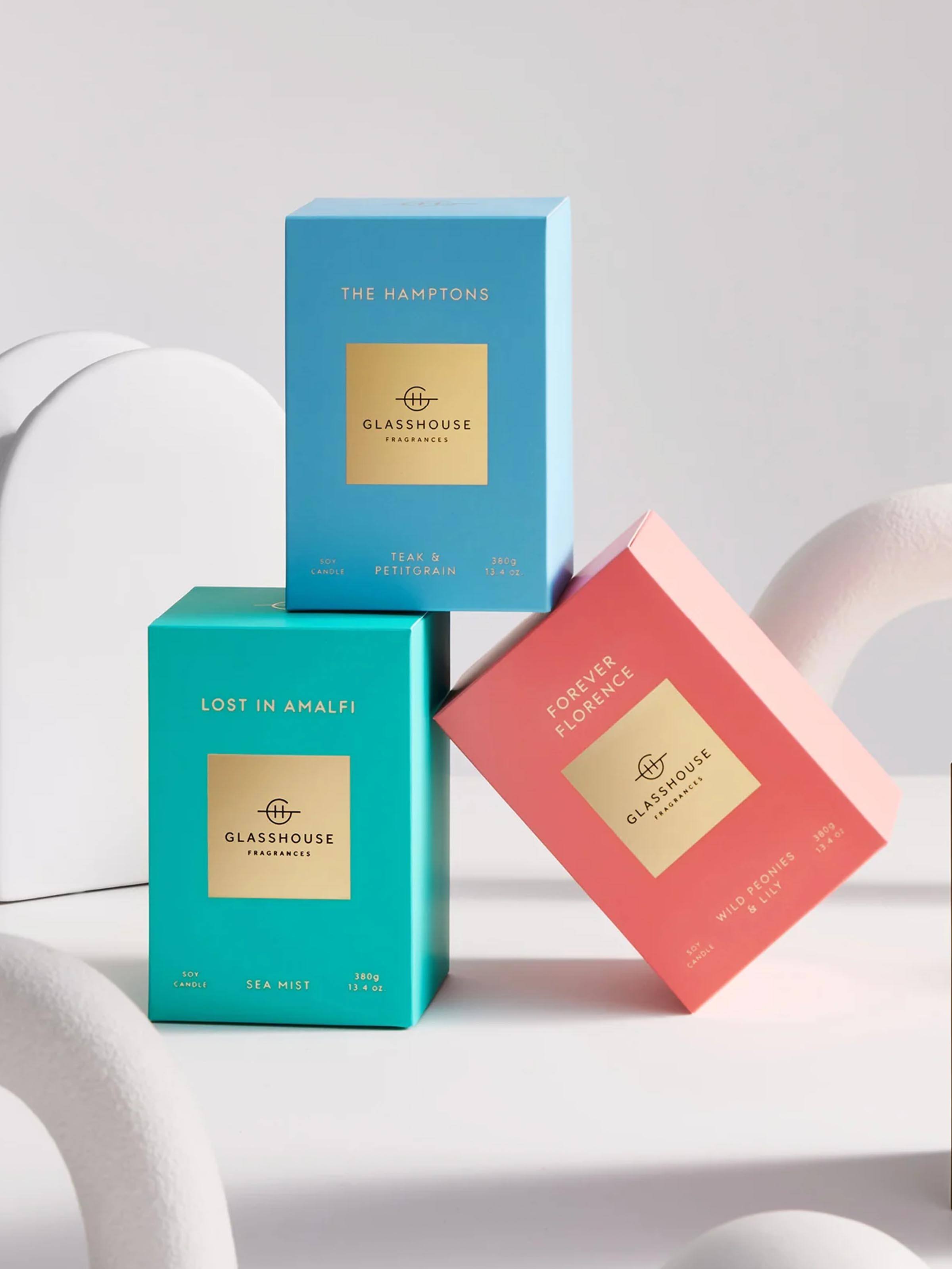 Glasshouse Fragrances Soy Candle 380G