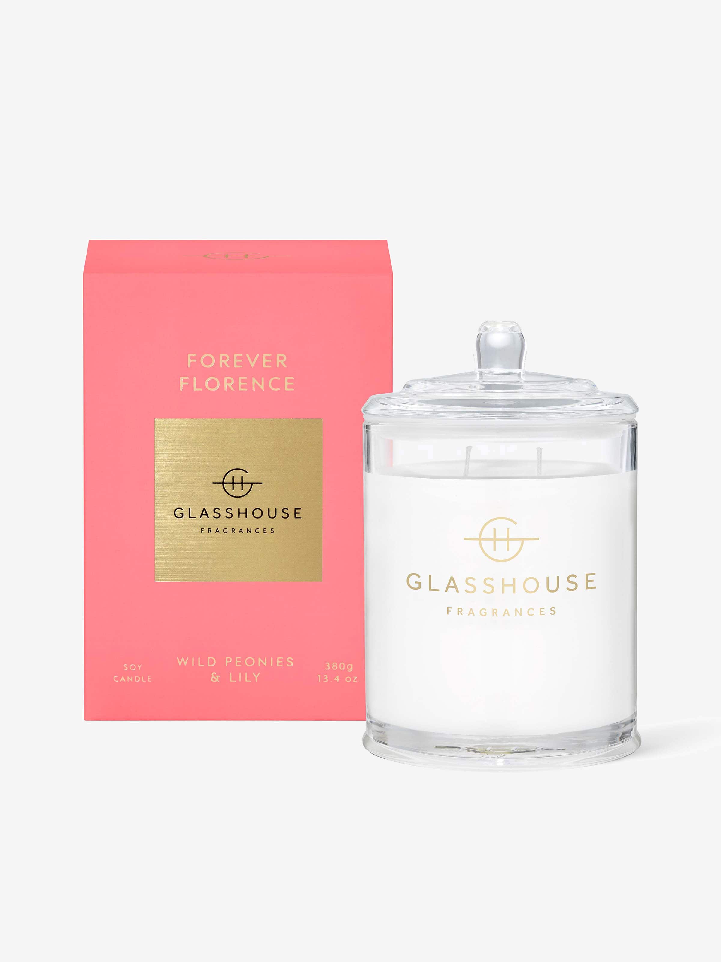 Glasshouse Fragrances Soy Candle 380G