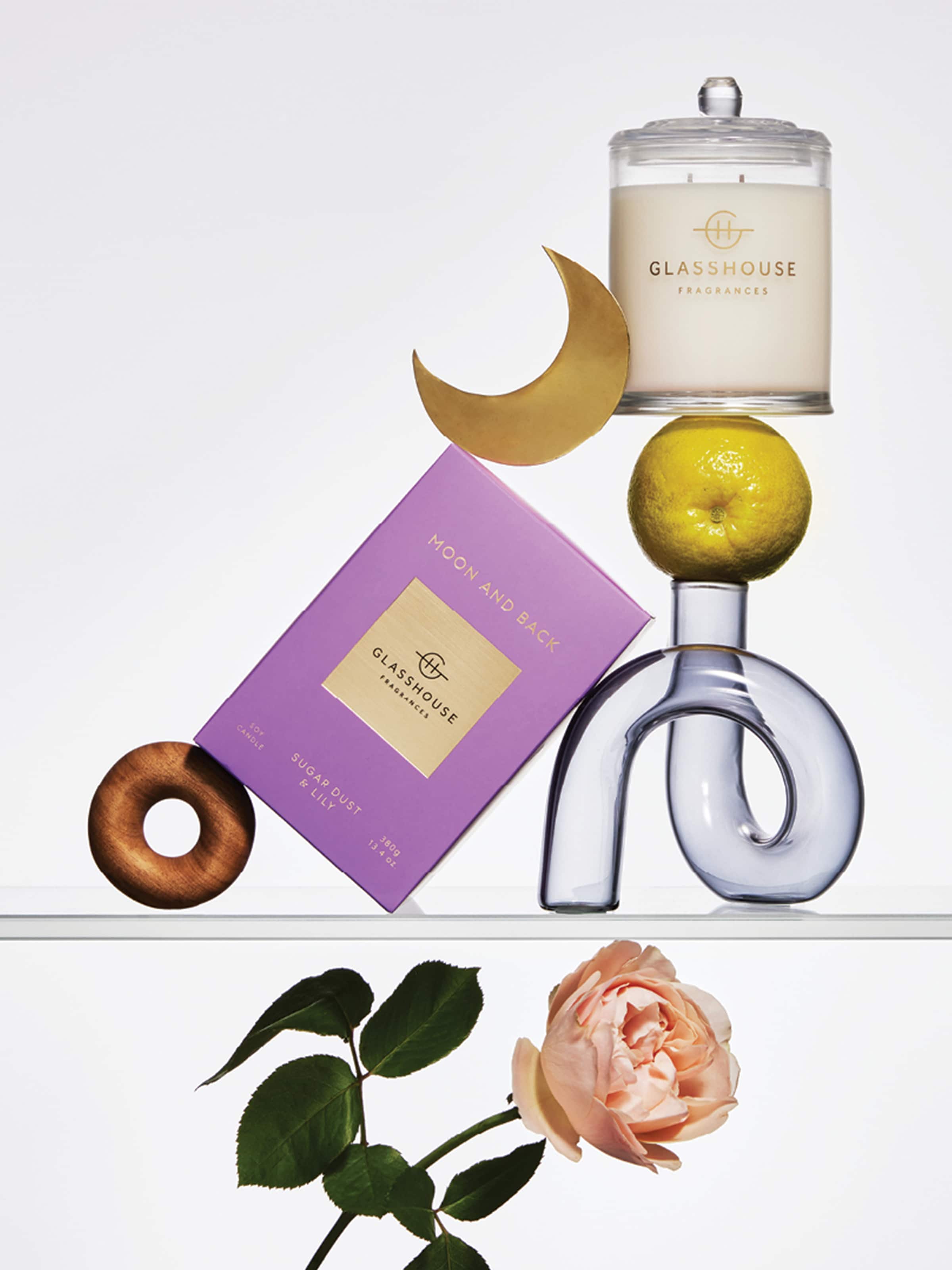 Image for Glasshouse Fragrances Soy Candle 380G from Peter Alexander