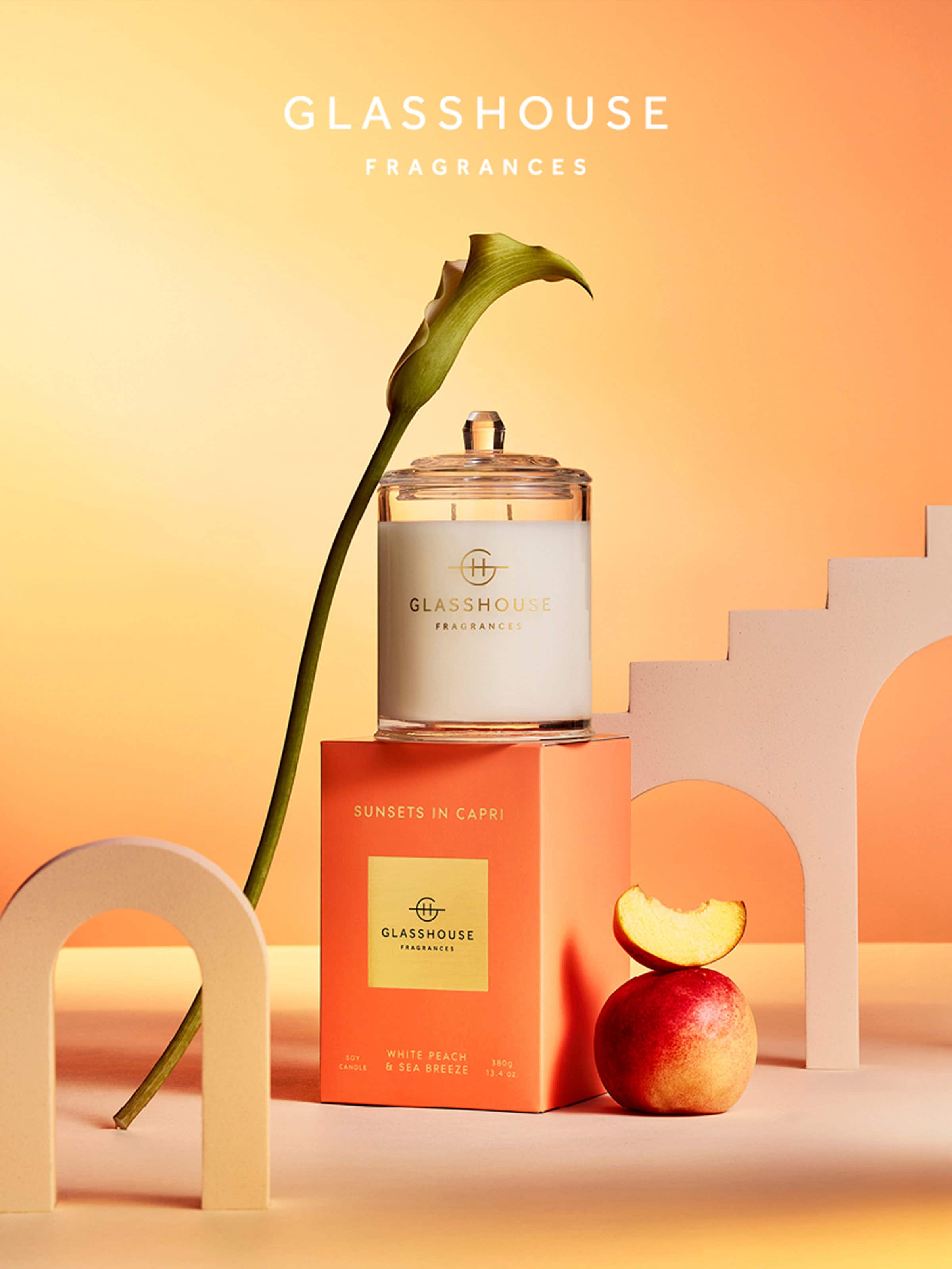 Glasshouse Fragrances Soy Candle 380G