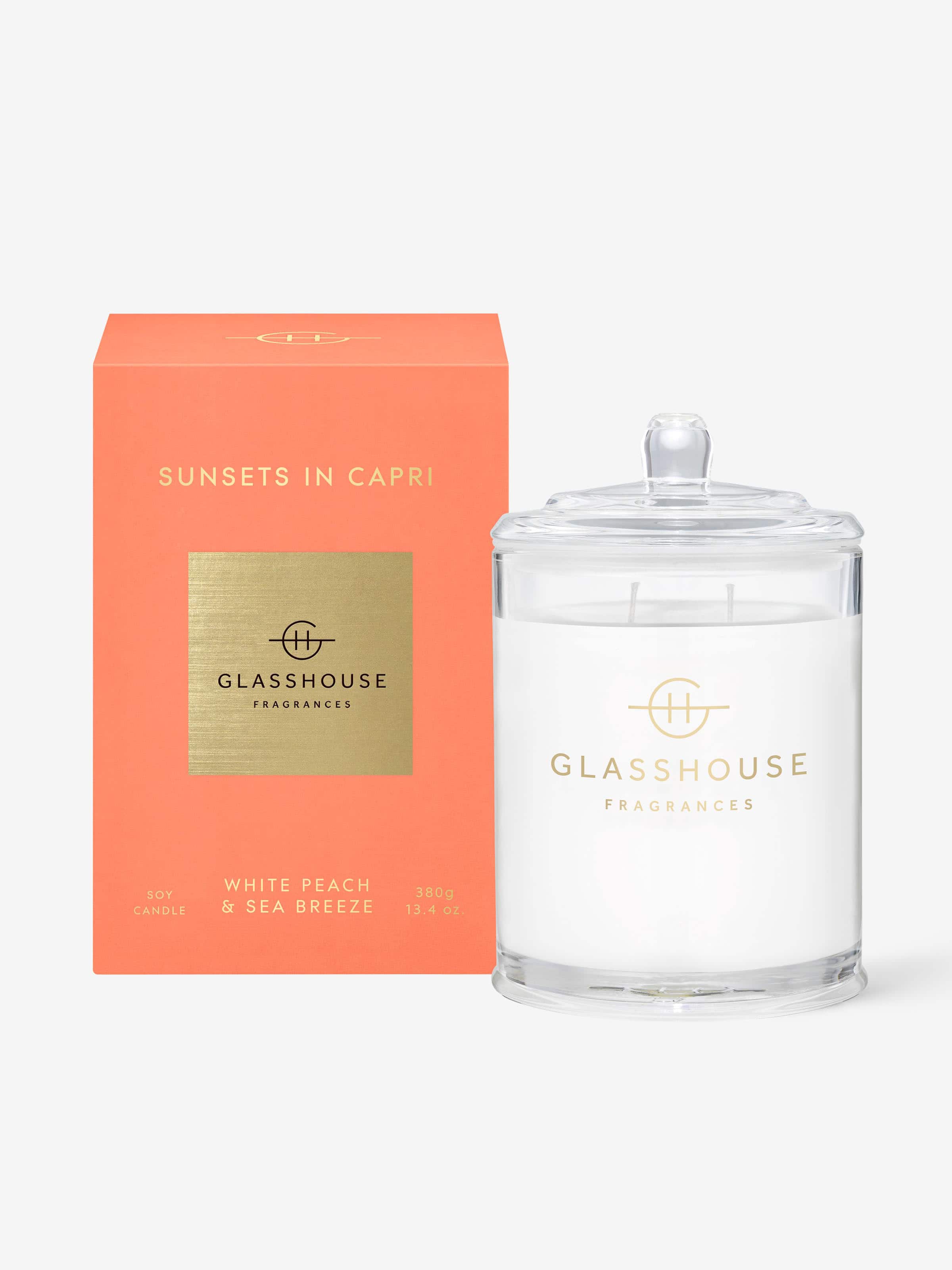 Glasshouse Fragrances Soy Candle 380G