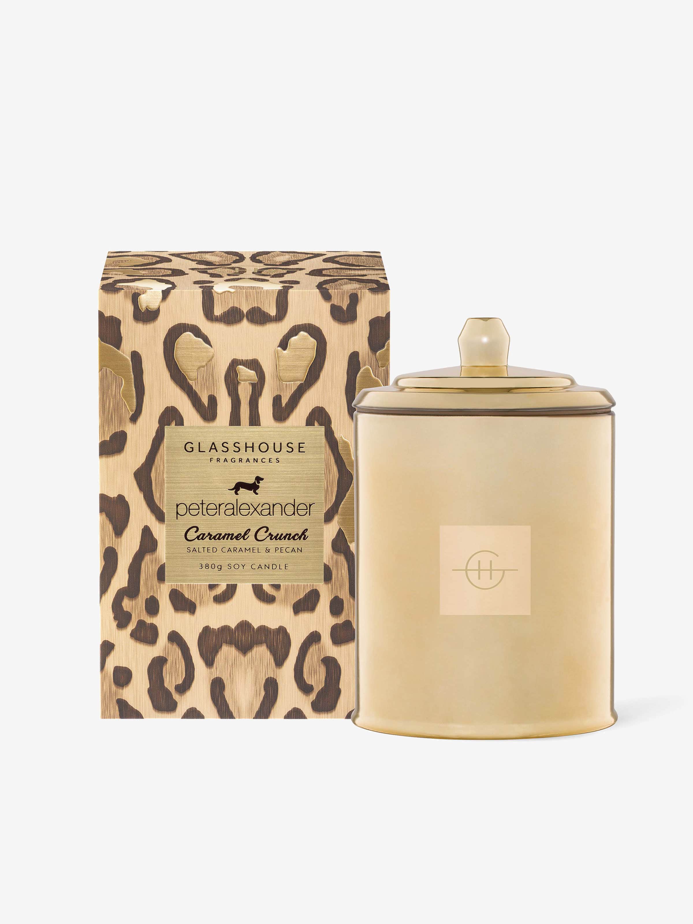 Glasshouse Fragrances Caramel Crunch Candle 380G