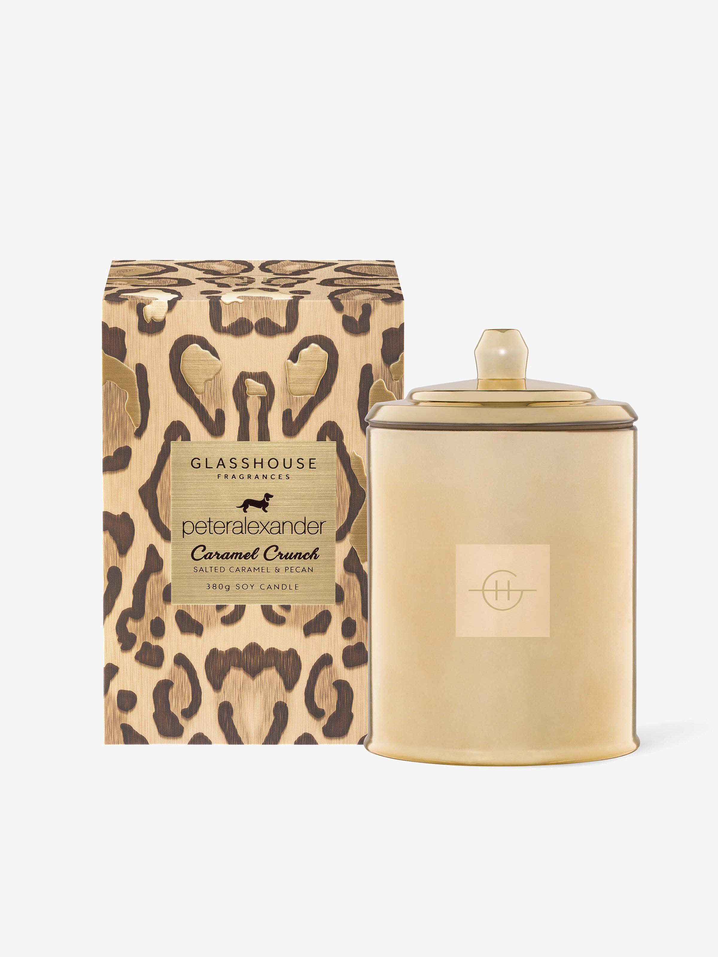 Glasshouse Fragrances Caramel Crunch Candle 380G