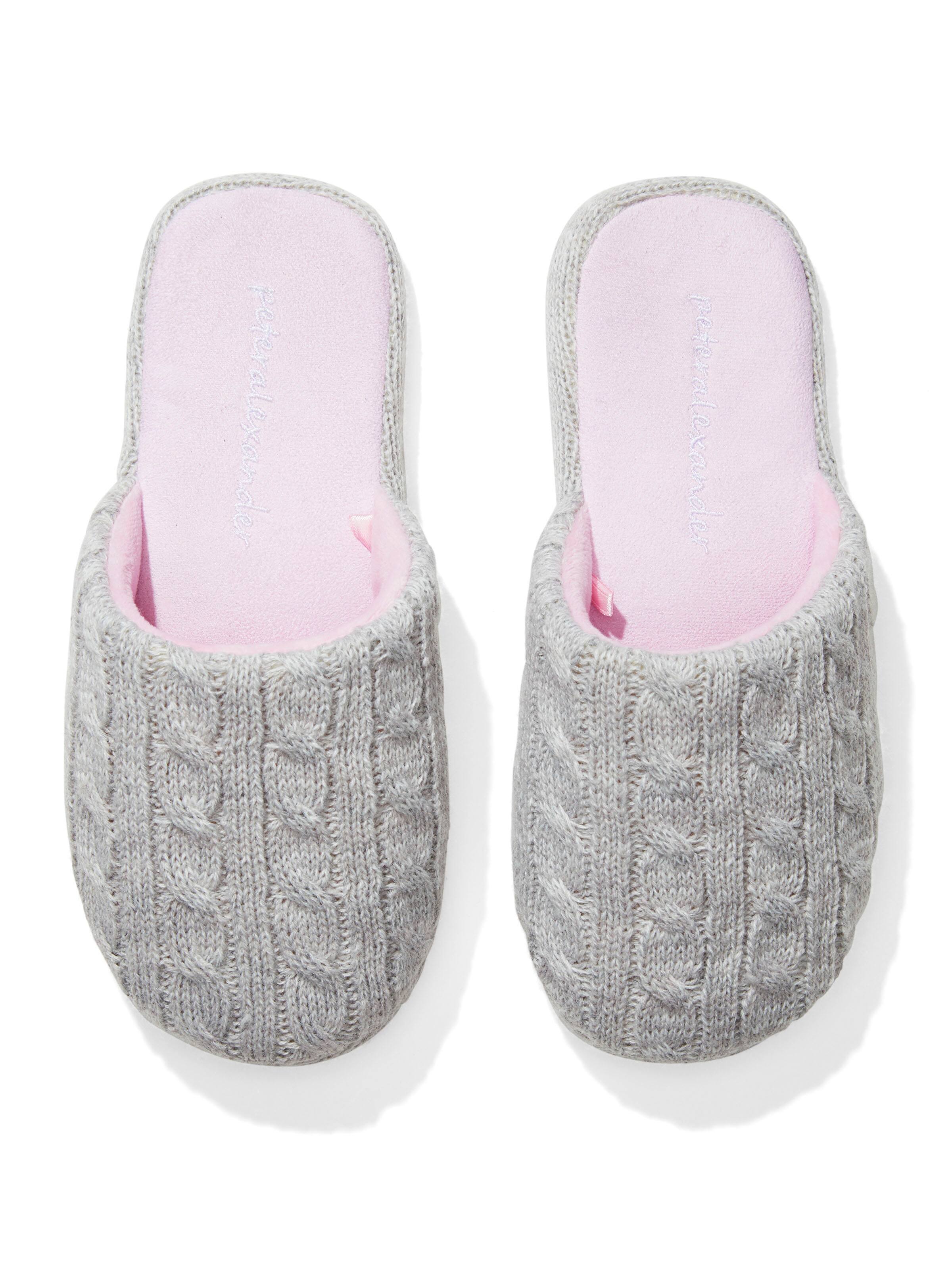 Cable Knit Scuff