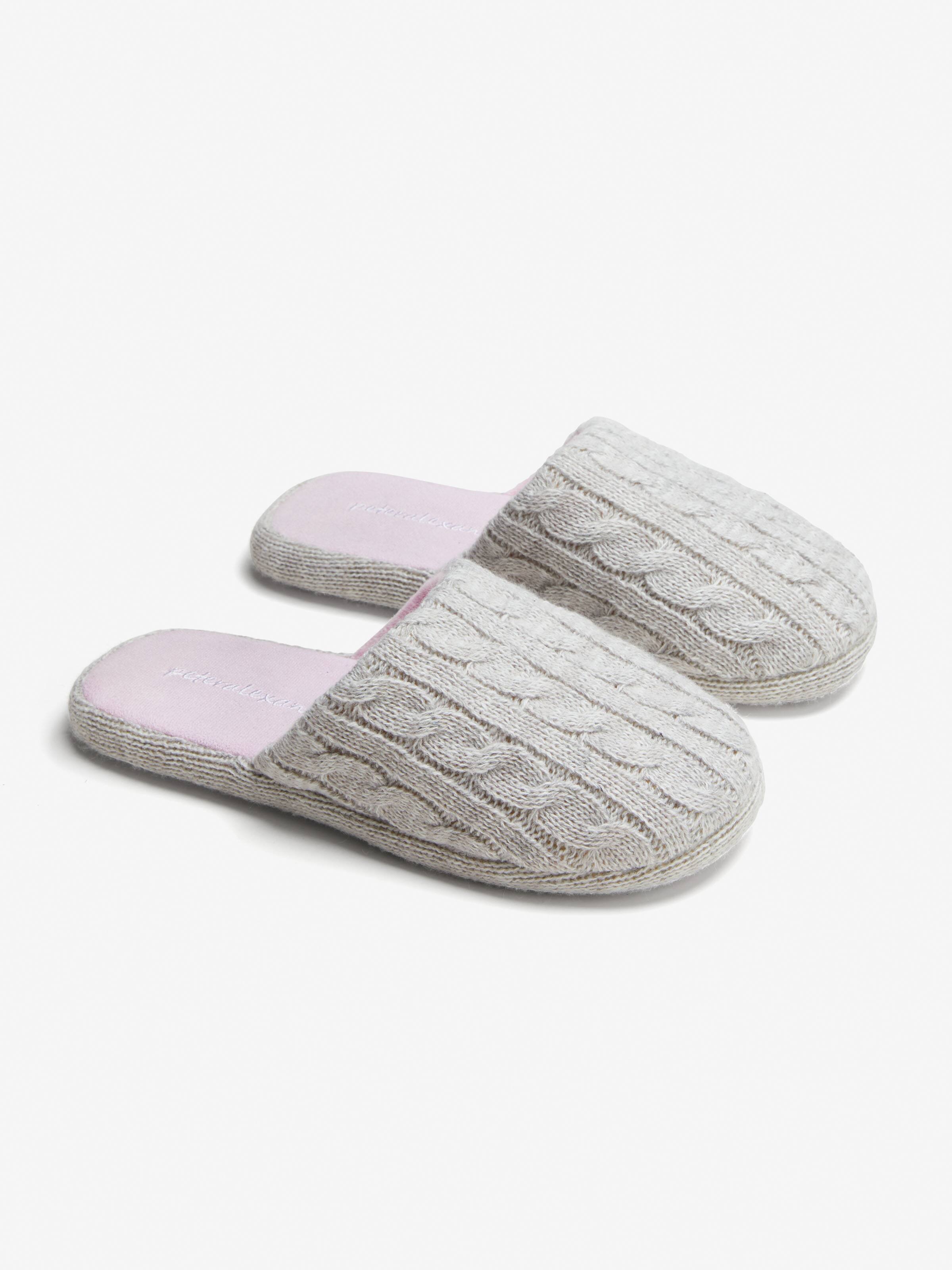Cable Knit Scuff