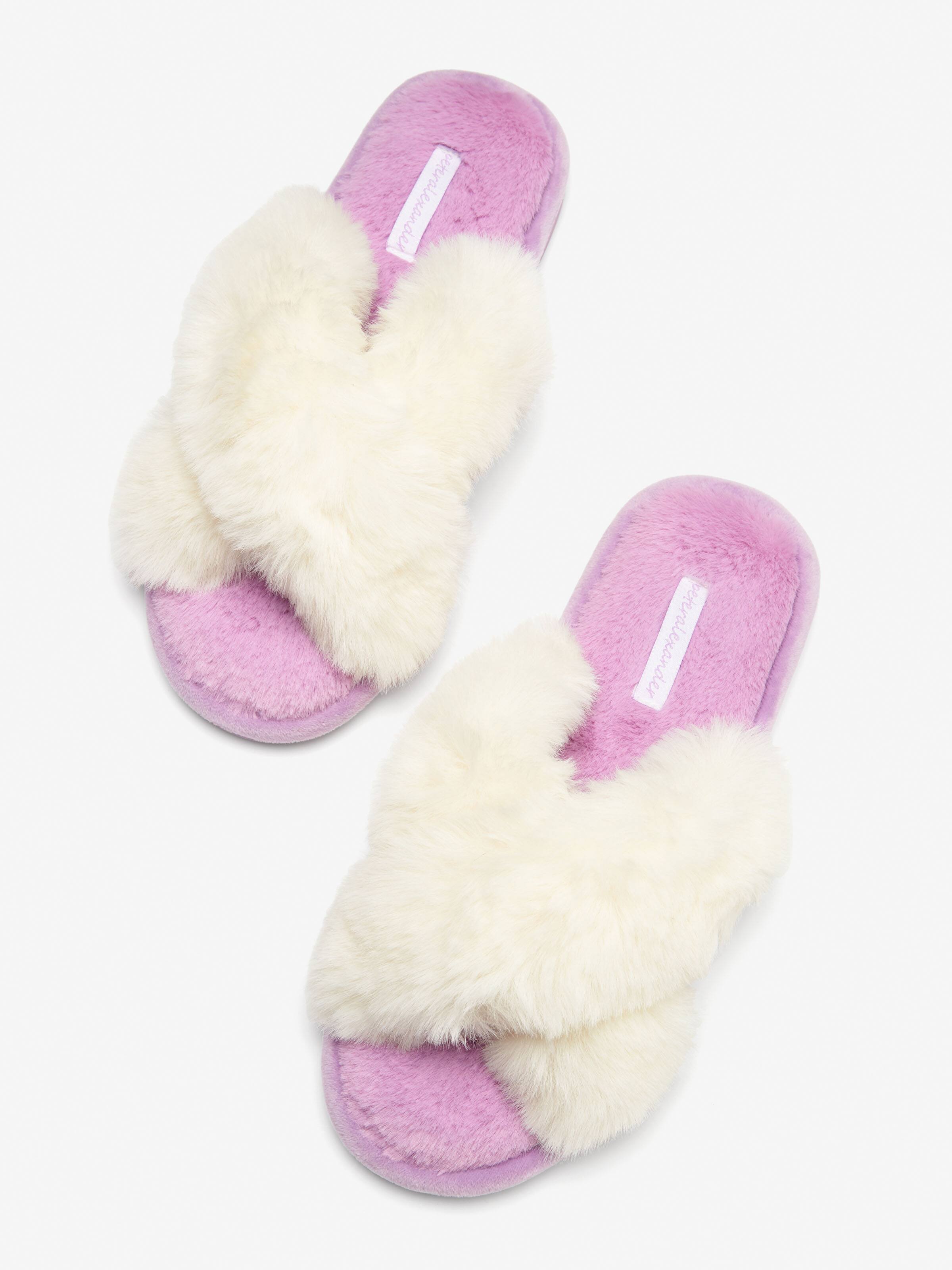 Cross Over Fur Slide