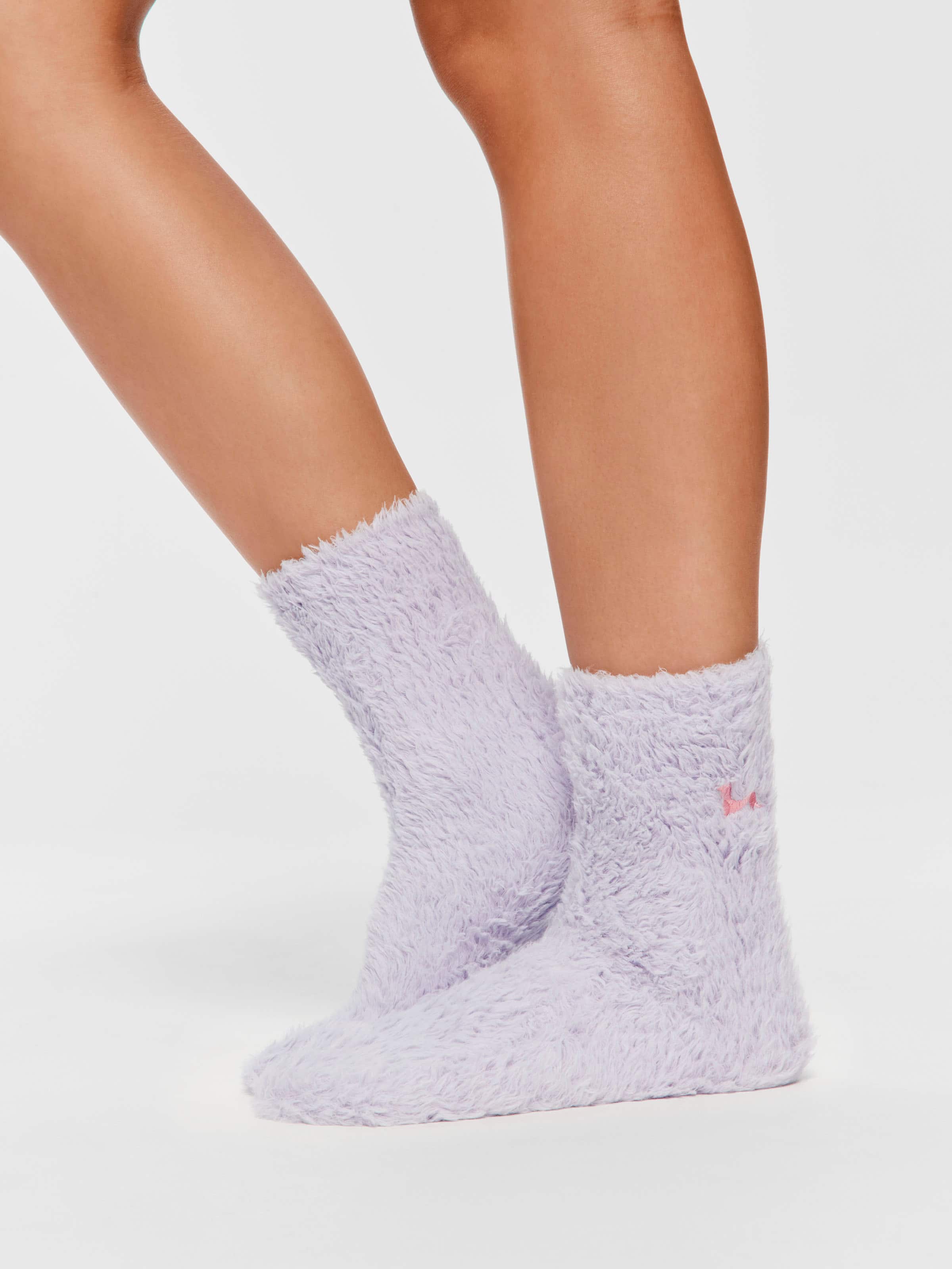 Image for Lilac Cuddle Sock from Peter Alexander