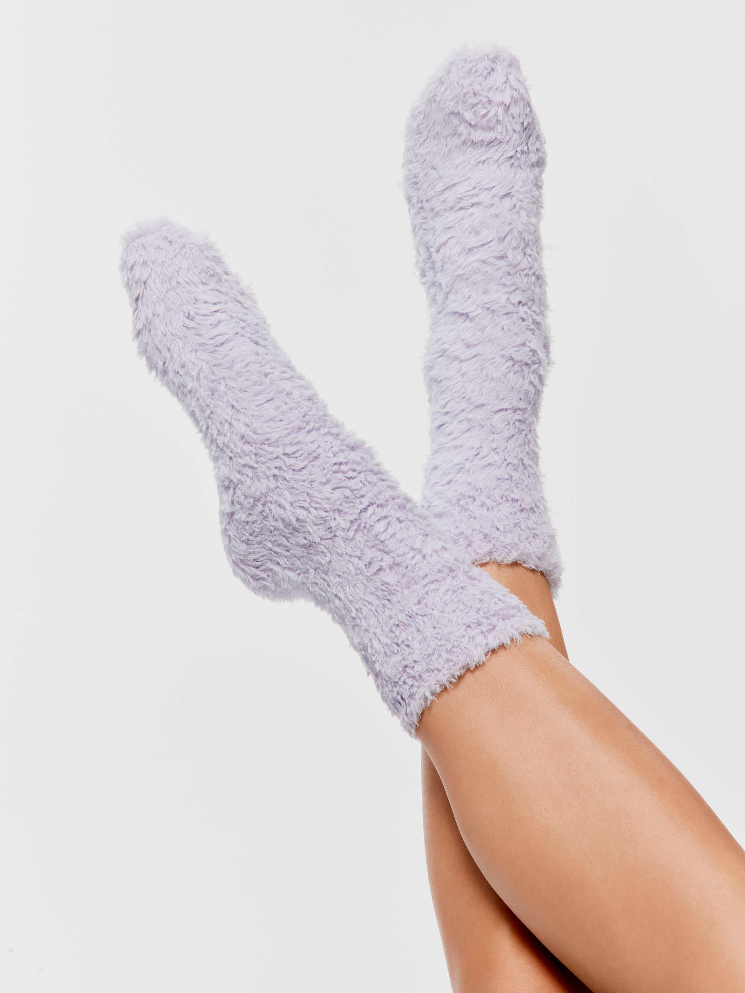 Image for Lilac Cuddle Sock from Peter Alexander