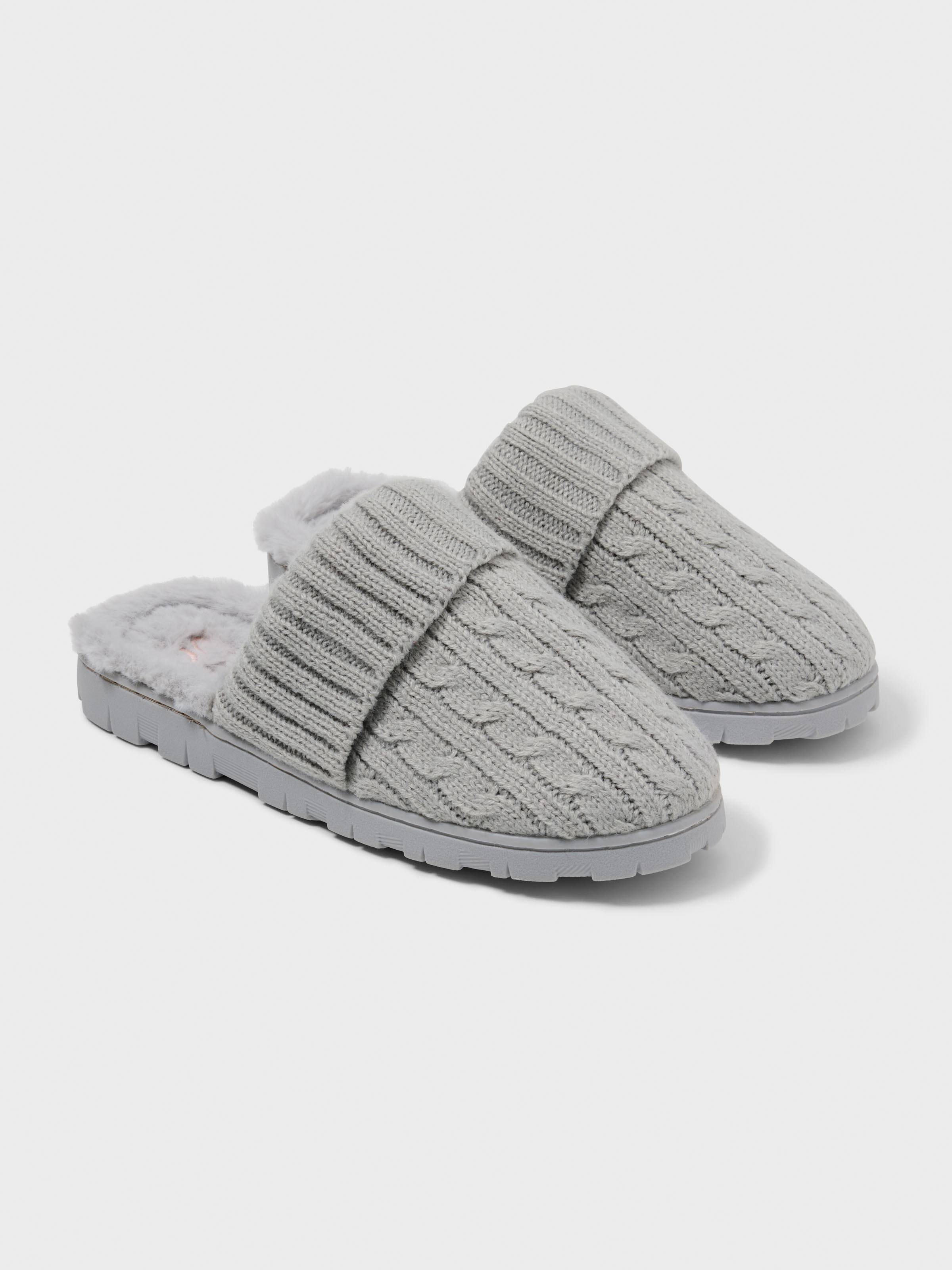 Cable Knit Scuff