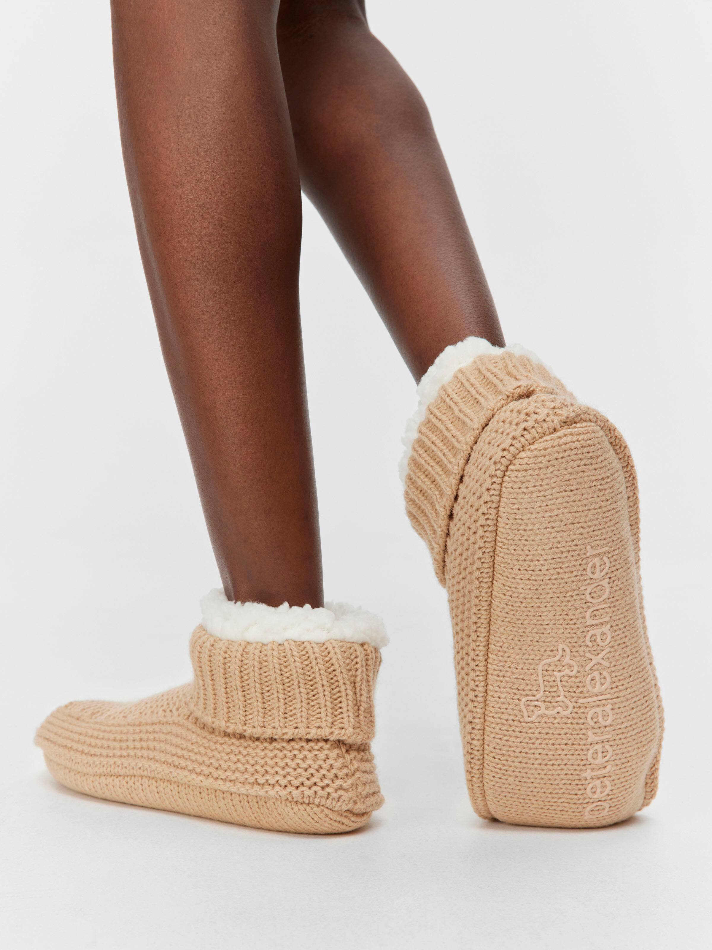 Chunky Knit Bootie