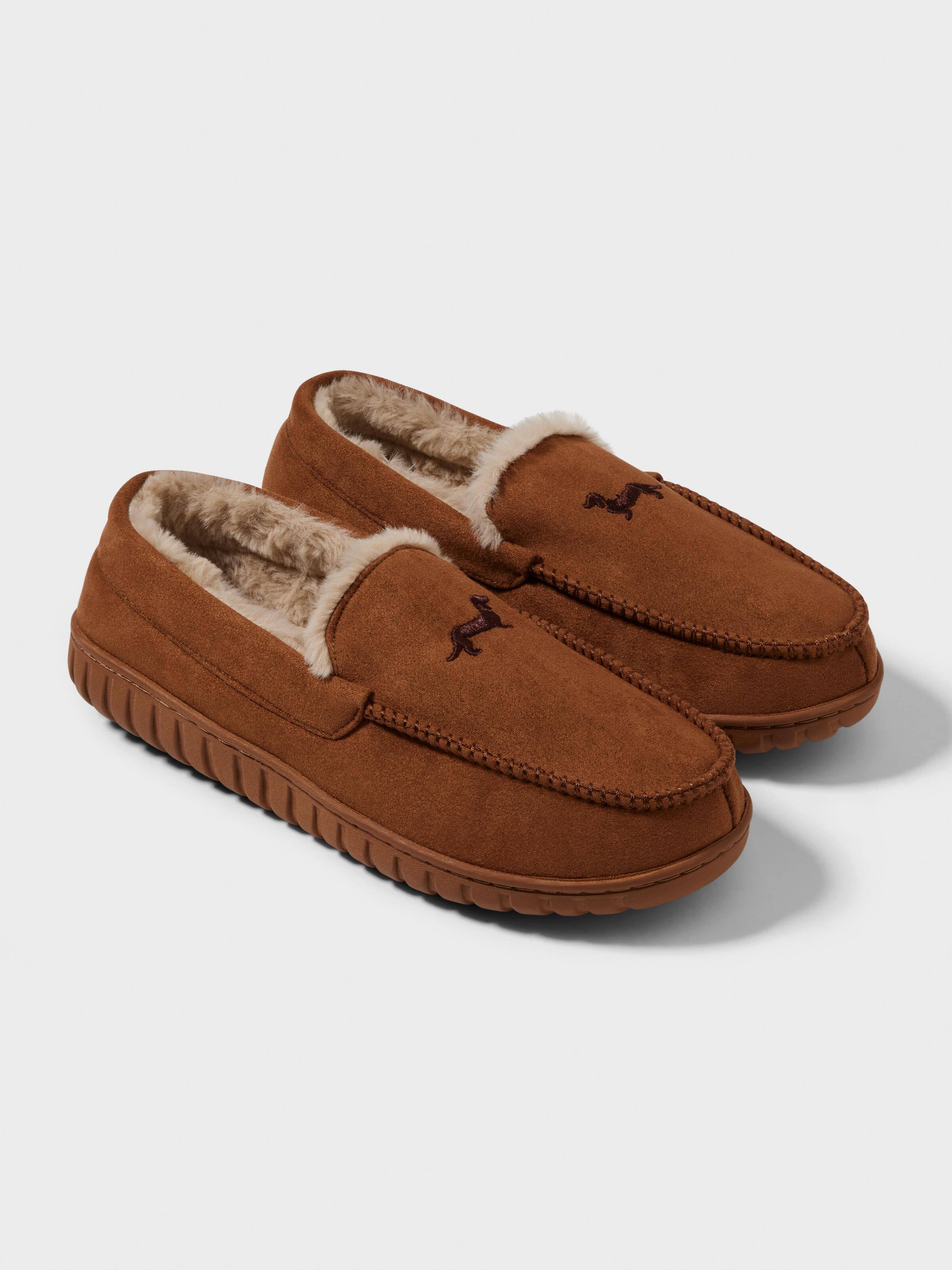 Mens Brown Moccasin