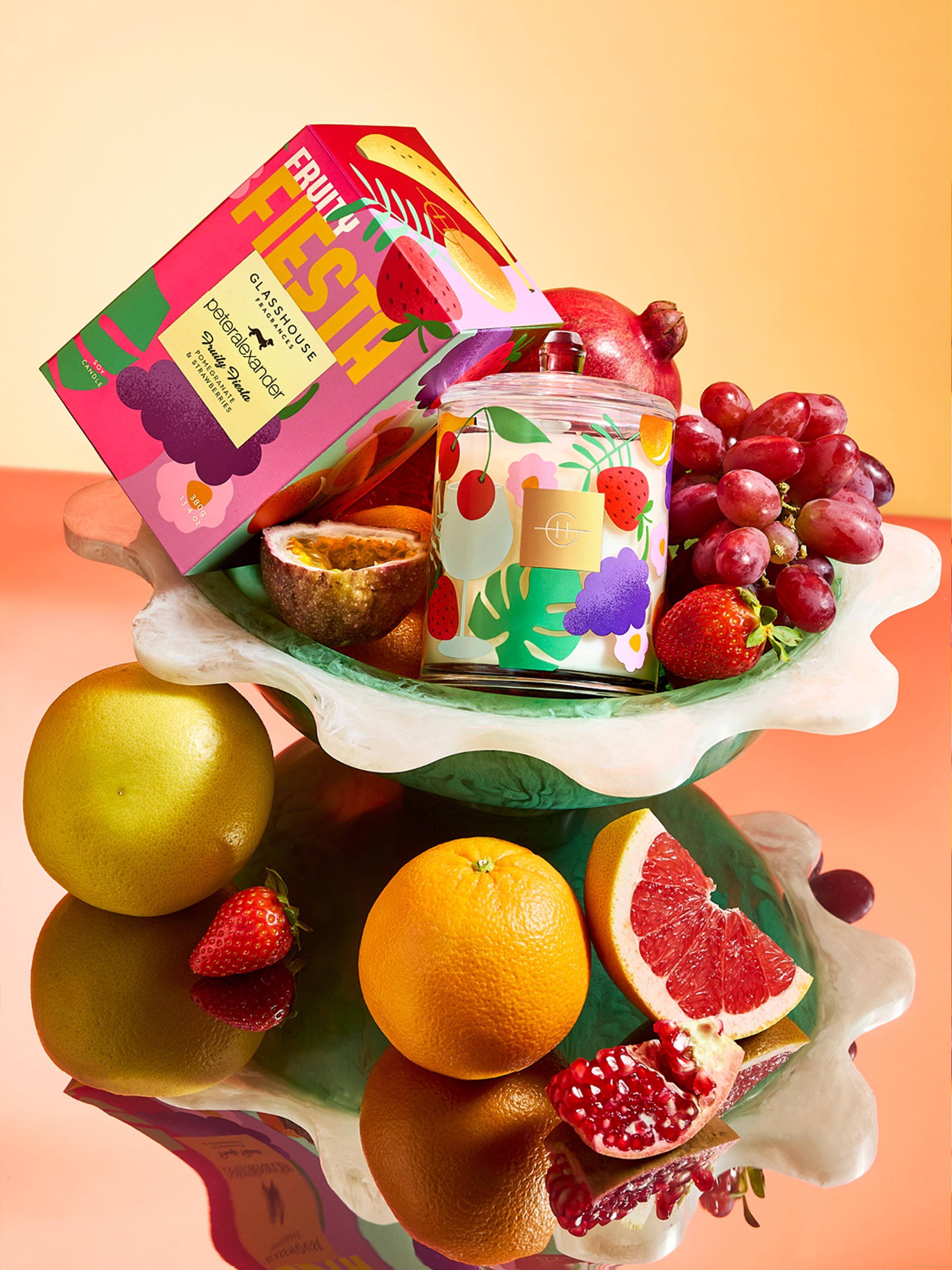 Glasshouse Fragrances Limited Edition Fruity Fiesta 380G Candle