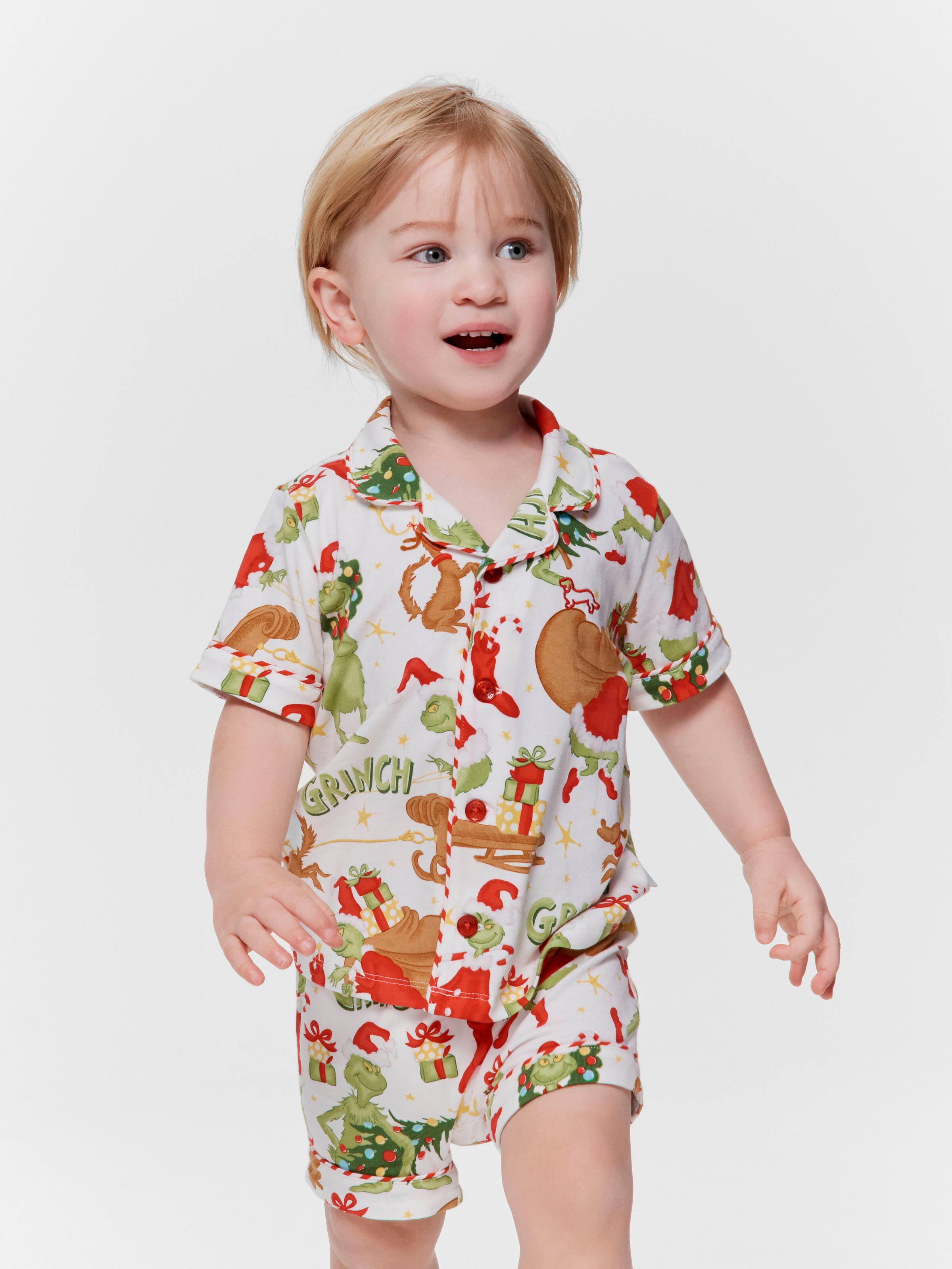 Baby The Grinch Classic Short Pj Set