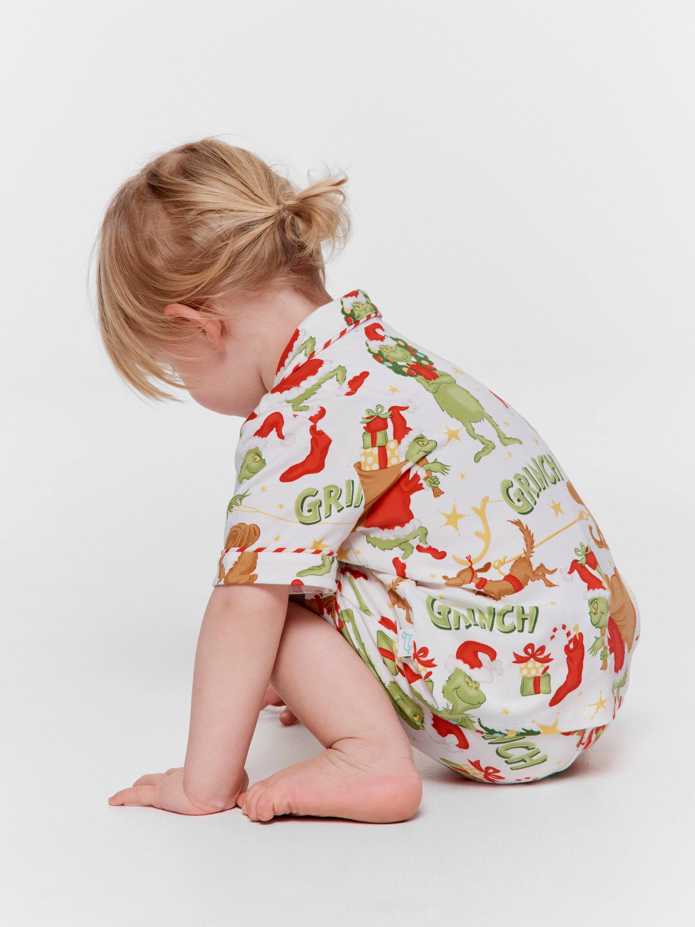 Baby The Grinch Classic Short Pj Set