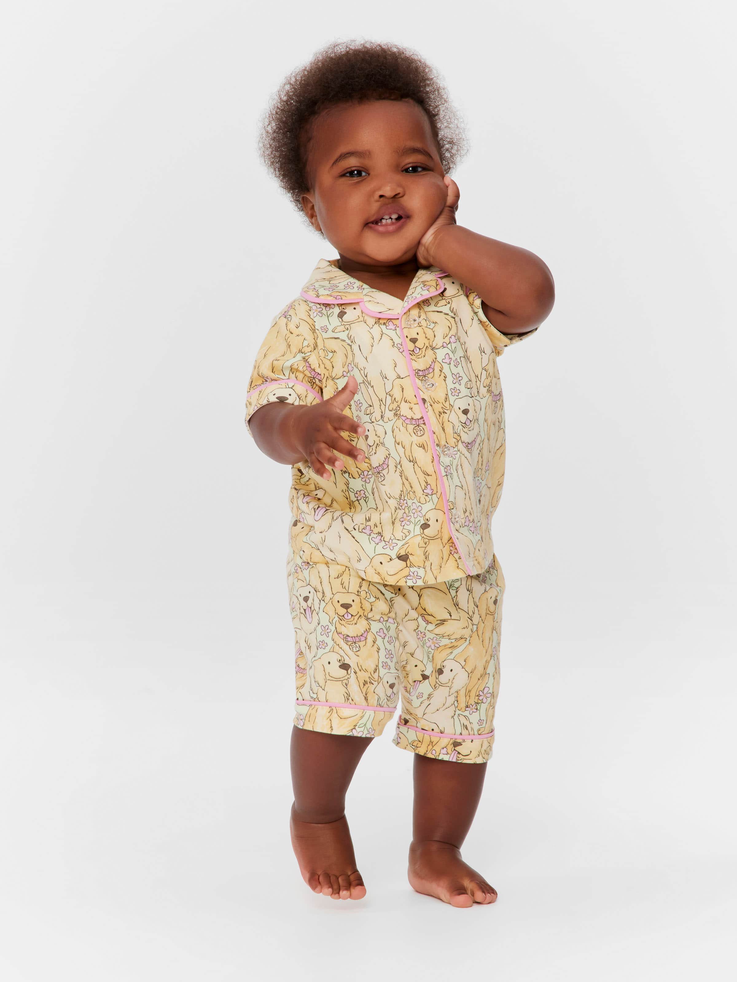 Image for Baby Golden Retriever Classic Pj Set from Peter Alexander