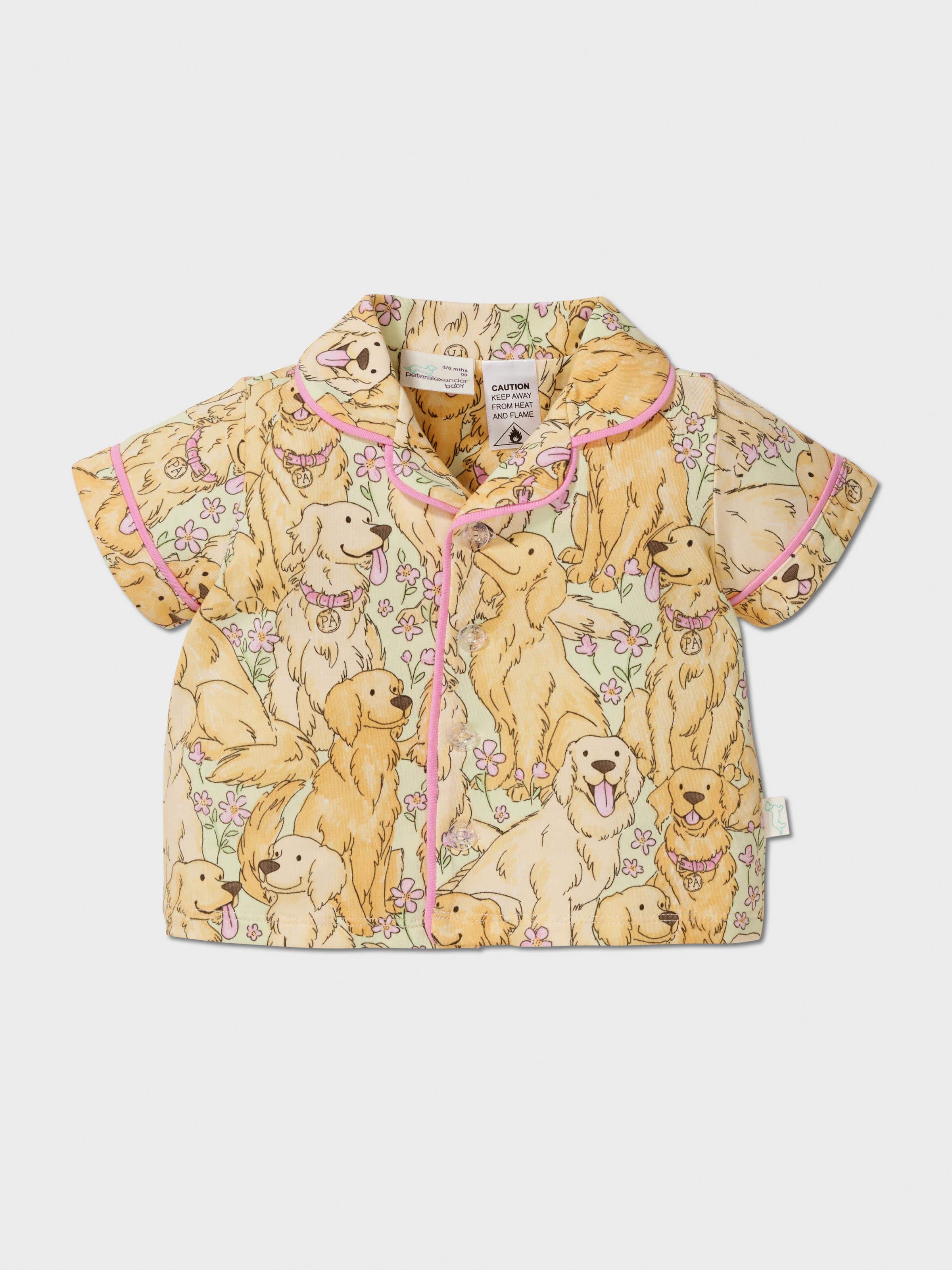 Image for Baby Golden Retriever Classic Pj Set from Peter Alexander