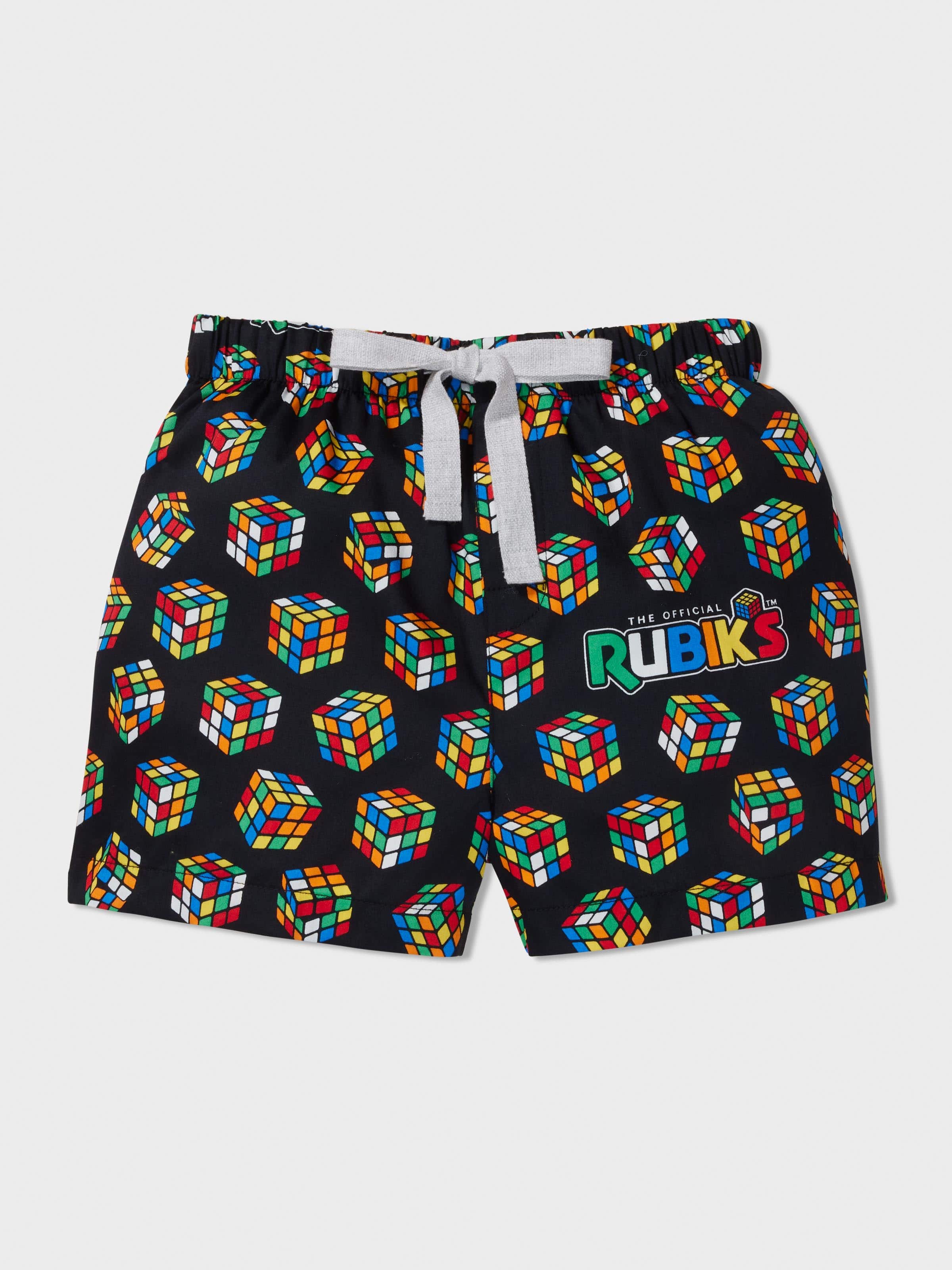Image for Jnr Boys Rubik's Cube Pj Short from Peter Alexander