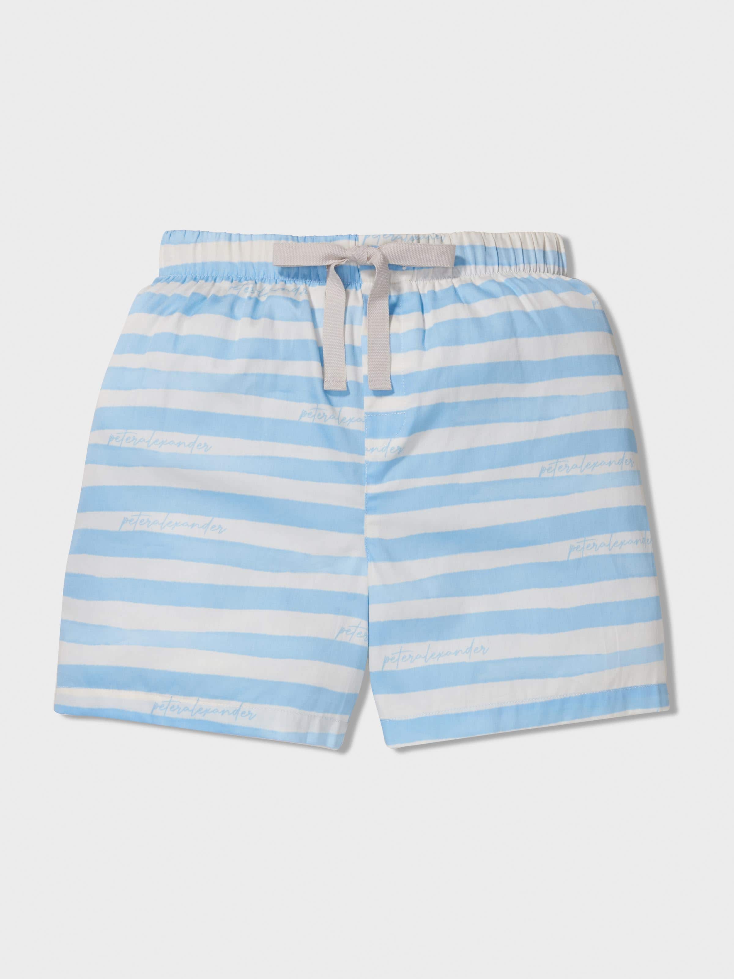 Image for Boys Blue Stripes Pj Set from Peter Alexander