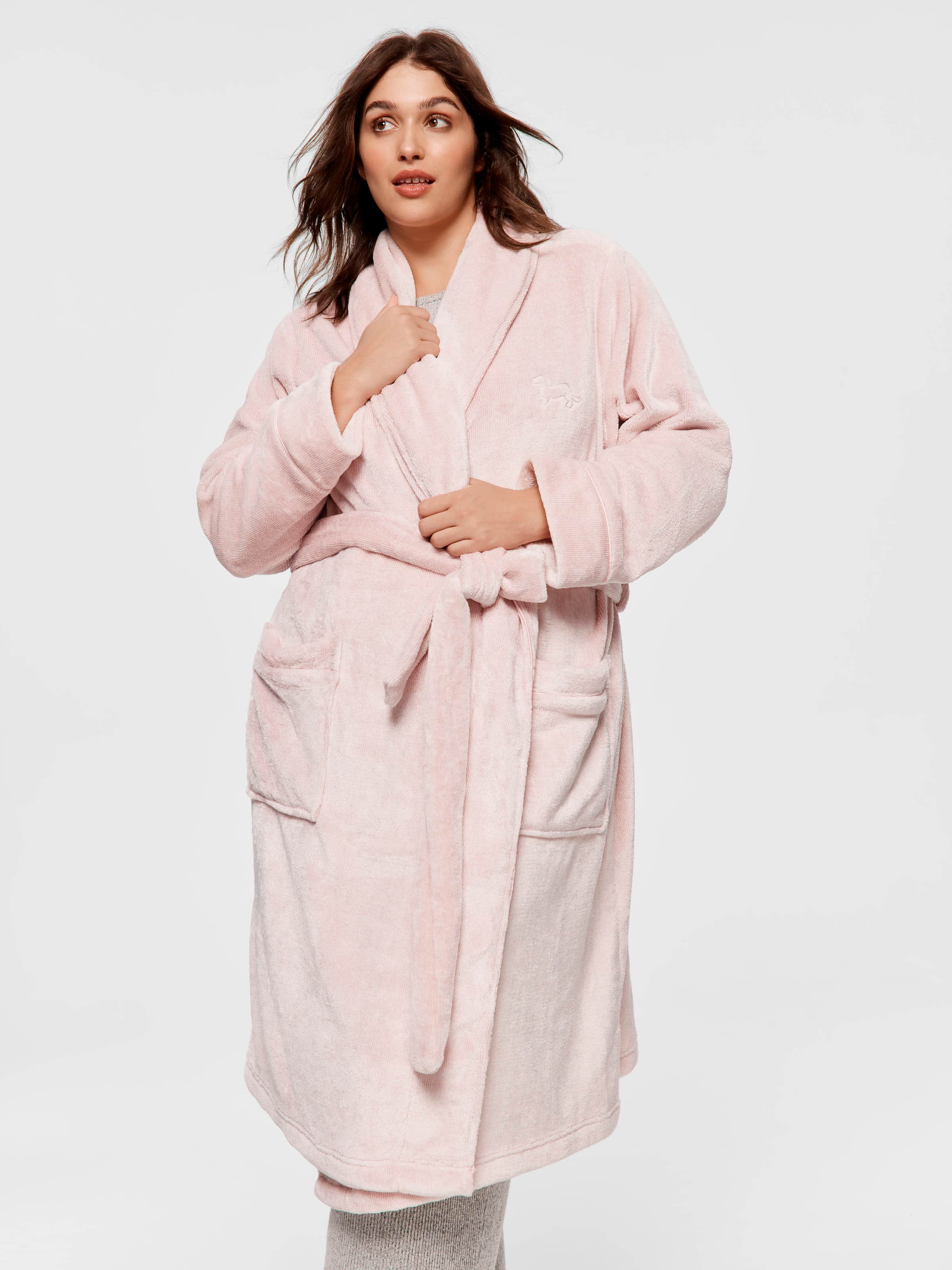 Image for P.A. Plus Pink Stripe Fashion Gown from Peter Alexander