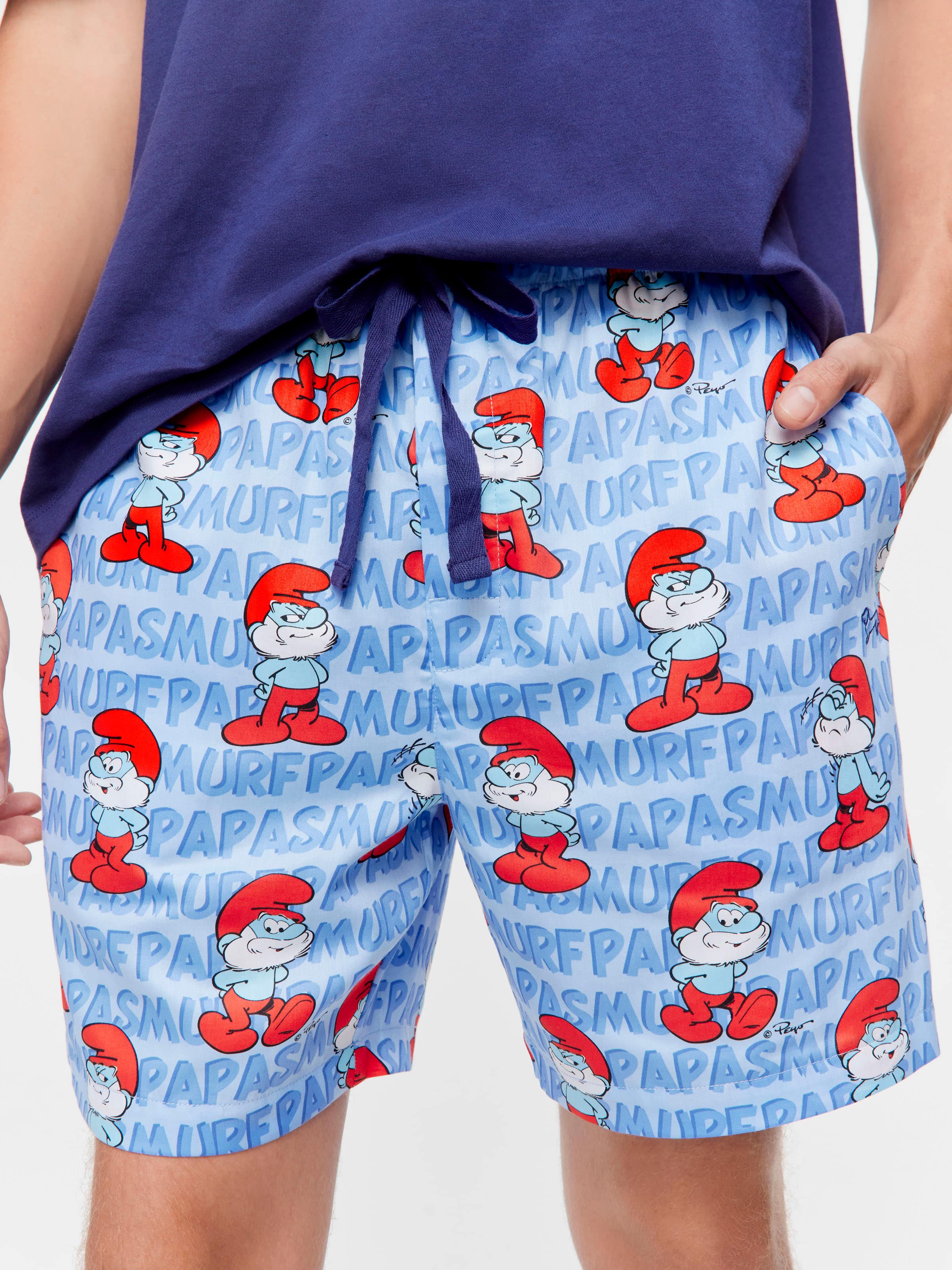 Image for Papa Smurf Mid Short from Peter Alexander