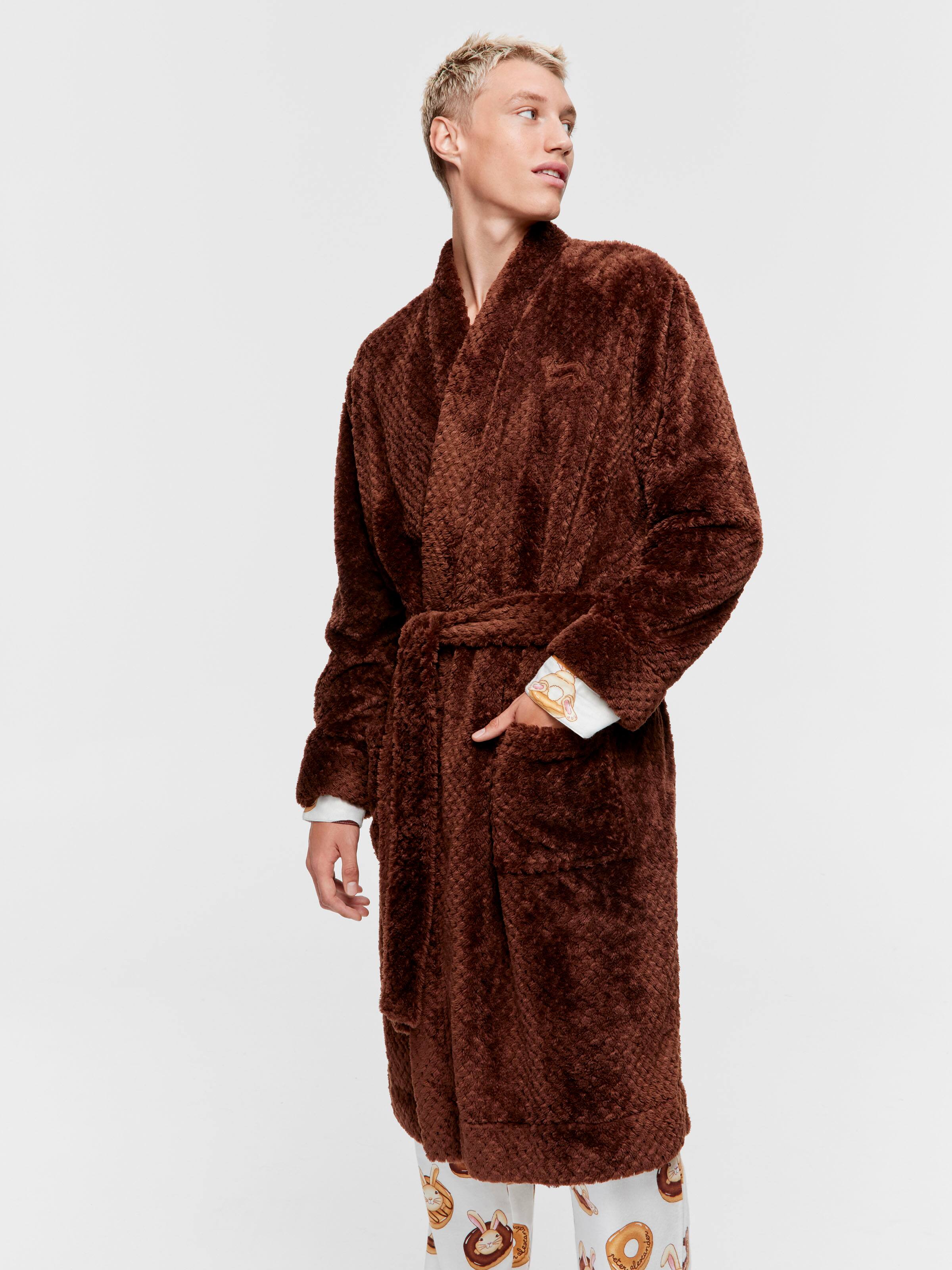 Chocolate Jacquard Gown