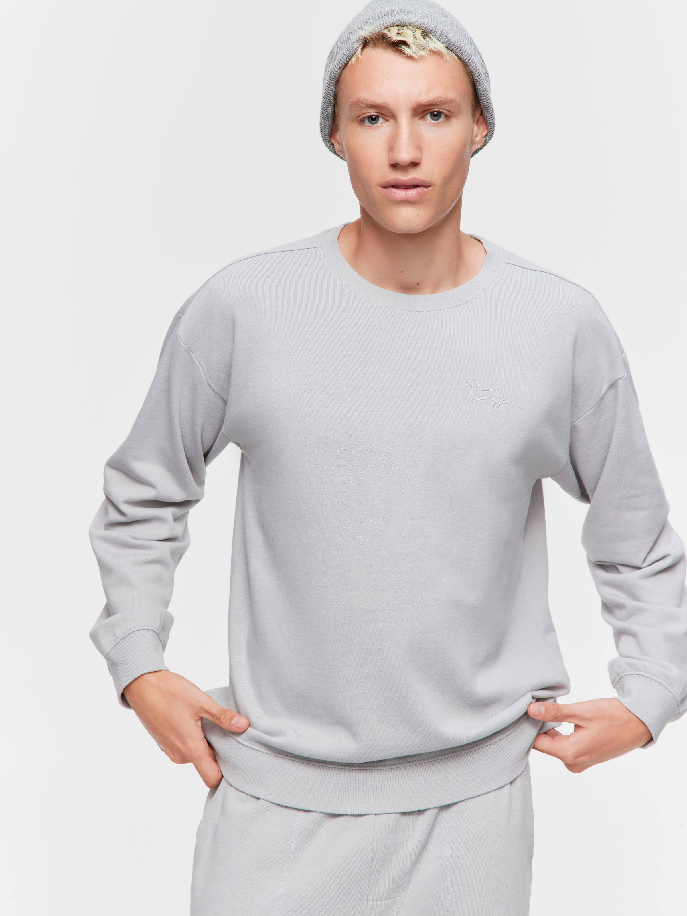 Grey Fleece Sweater