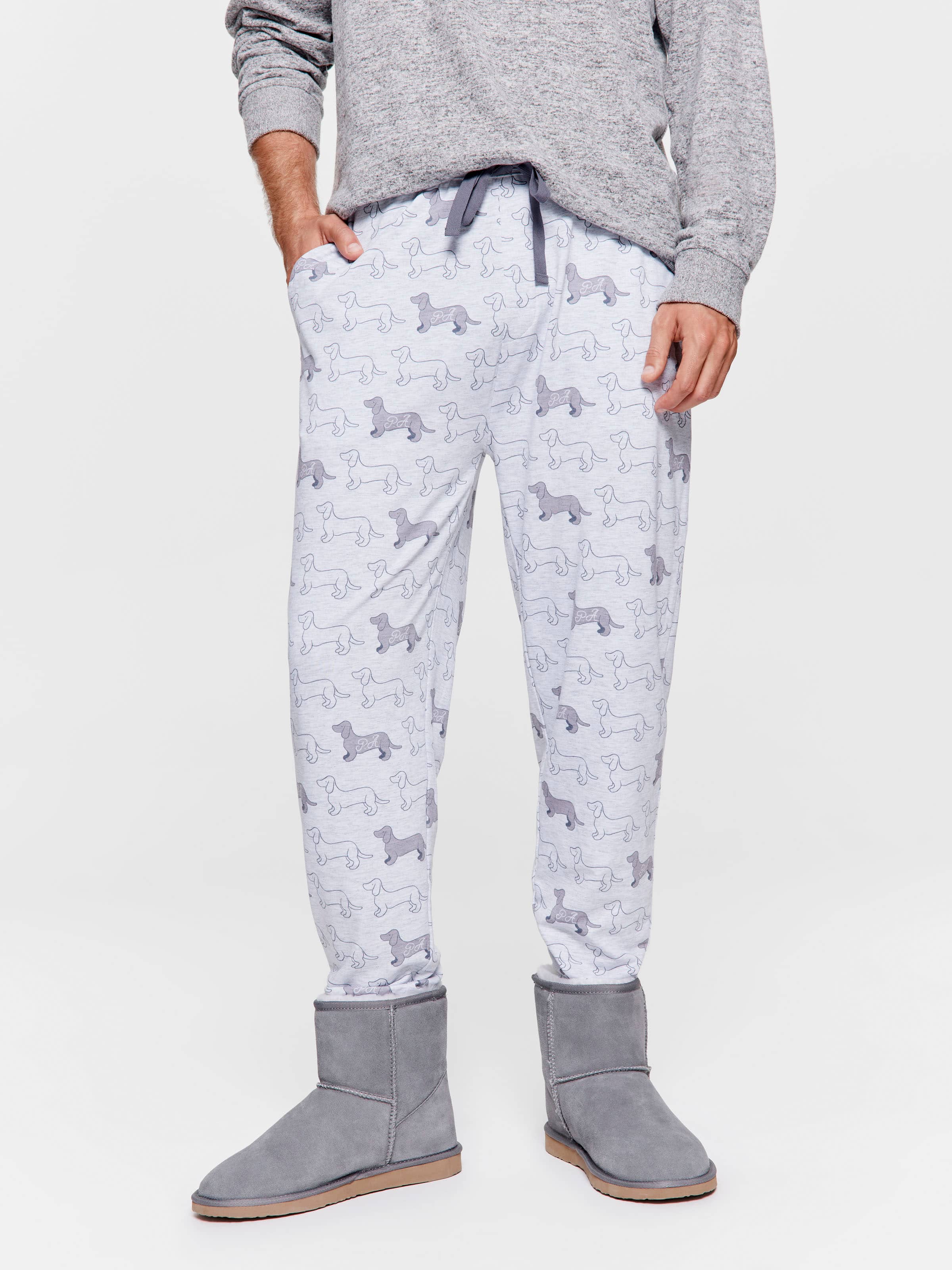 Image for Grey Penny Logo Pj Pant from Peter Alexander