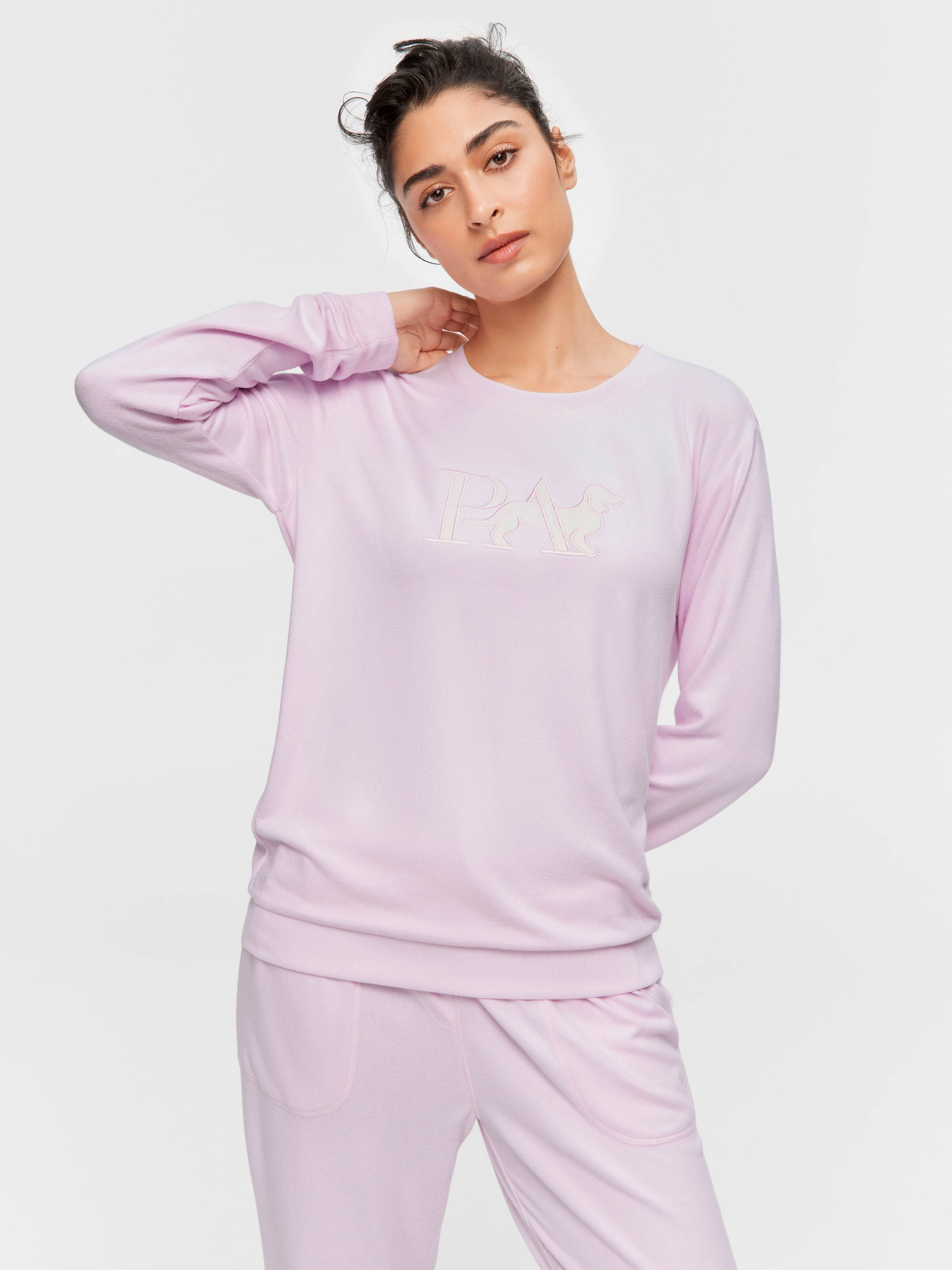 Pink Plush Sweater