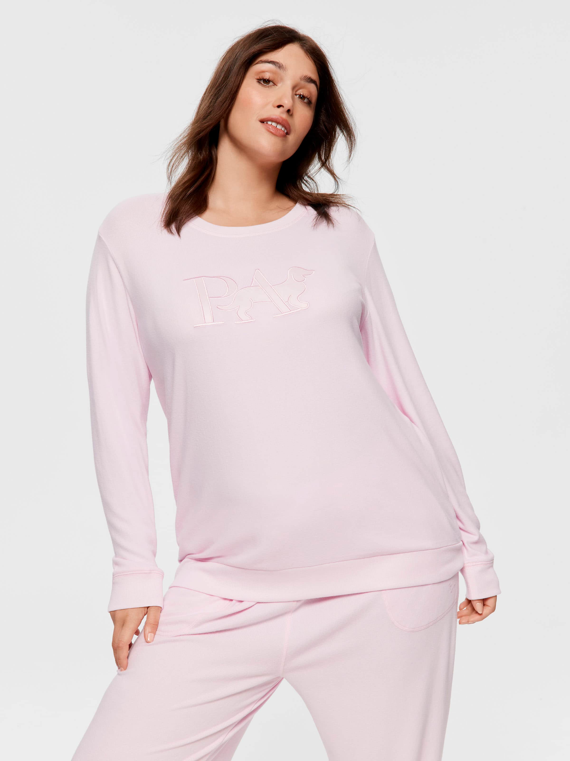 Image for P.A. Plus Pink Plush Sweater from Peter Alexander